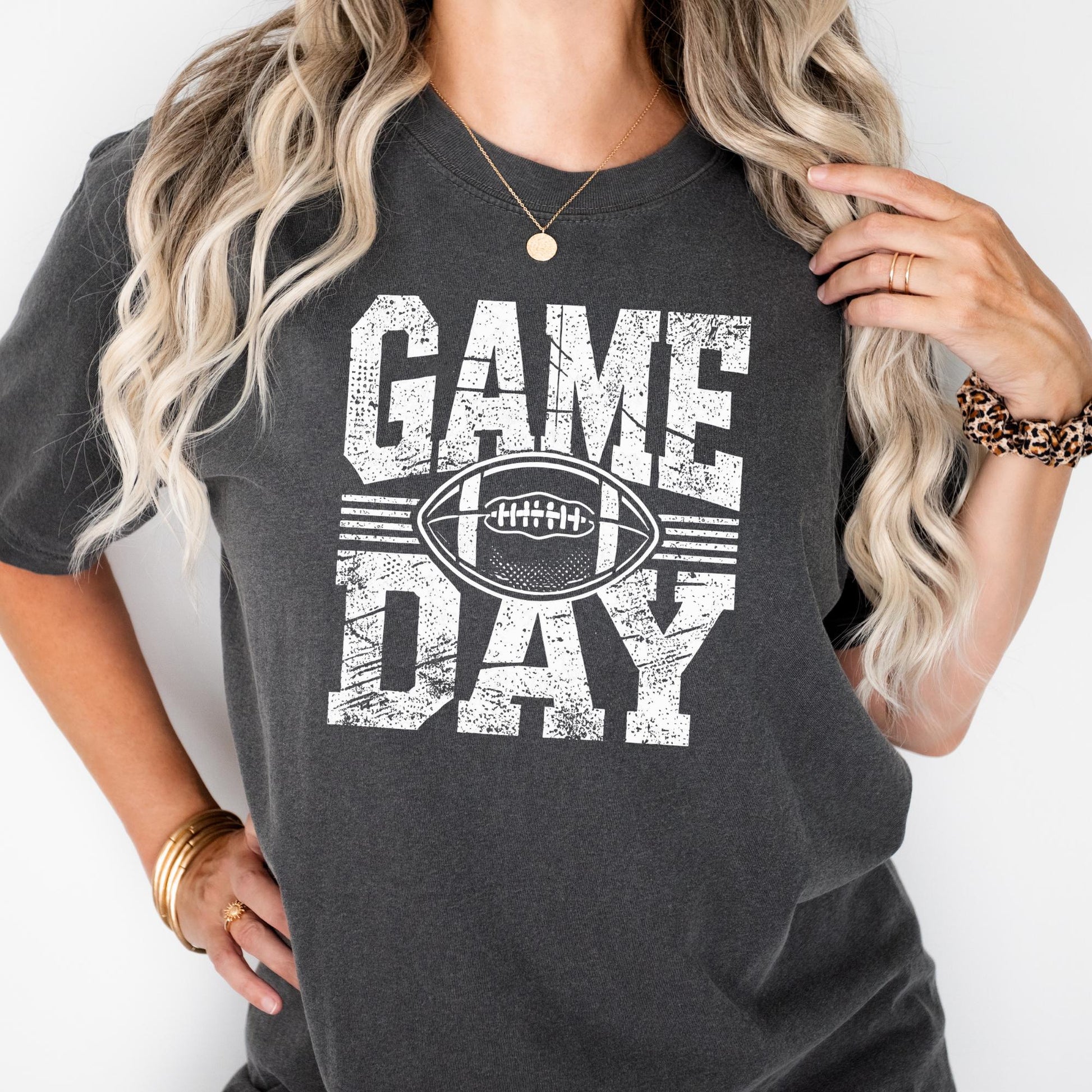 Comfort Colors© Game Day Shirt Football Mom Shirt Football Season Shirt Football Game Day Shirt Sports Mom Tee Football Fall Season Shirt