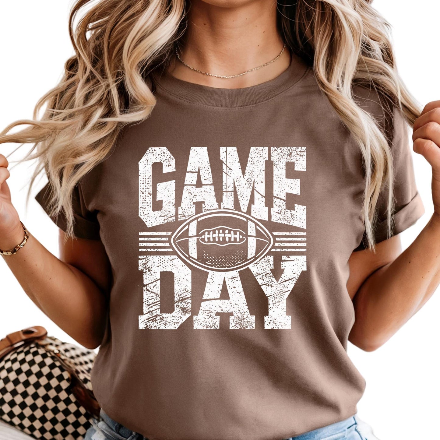 Comfort Colors© Game Day Shirt Football Mom Shirt Football Season Shirt Football Game Day Shirt Sports Mom Tee Football Fall Season Shirt