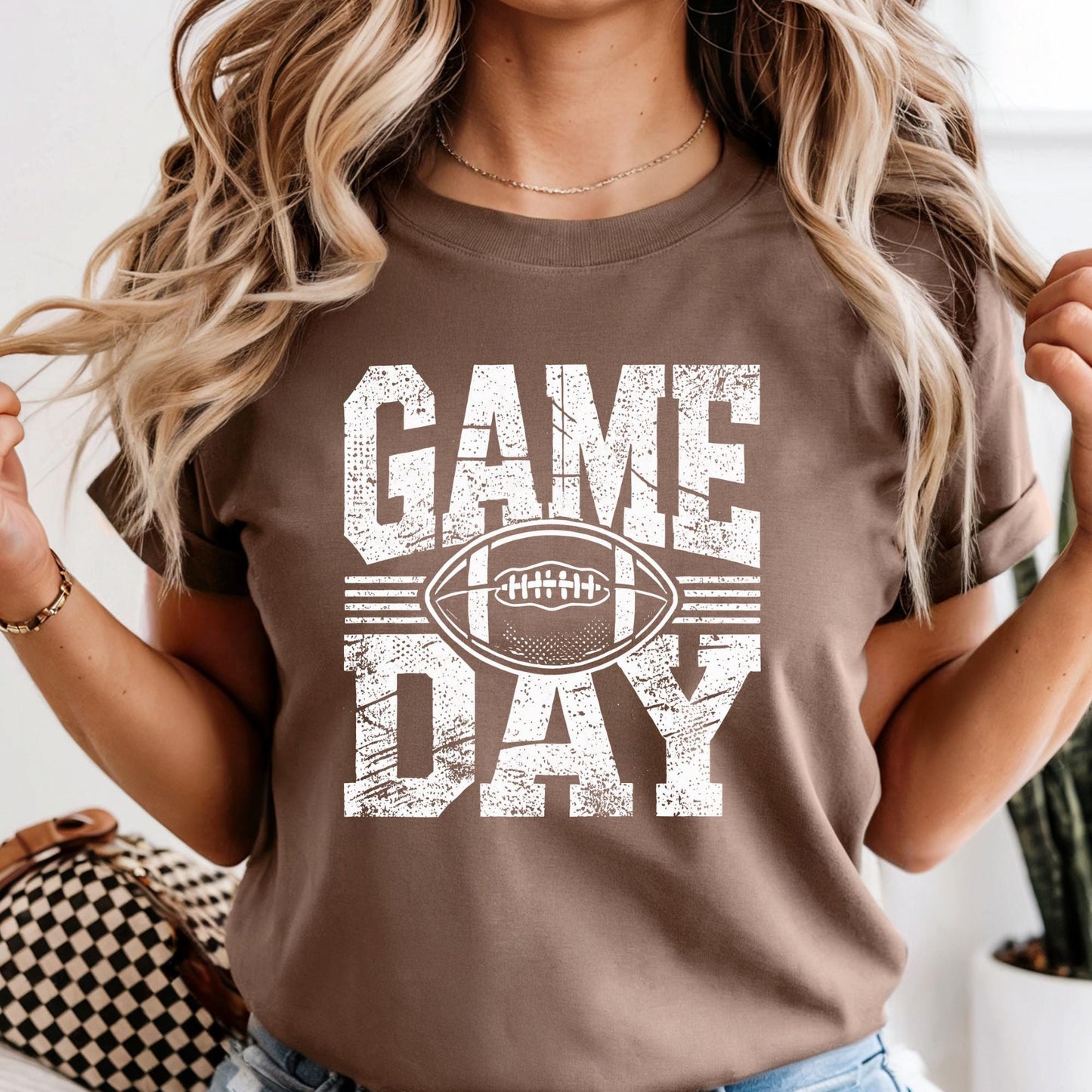 Comfort Colors© Game Day Shirt Football Mom Shirt Football Season Shirt Football Game Day Shirt Sports Mom Tee Football Fall Season Shirt