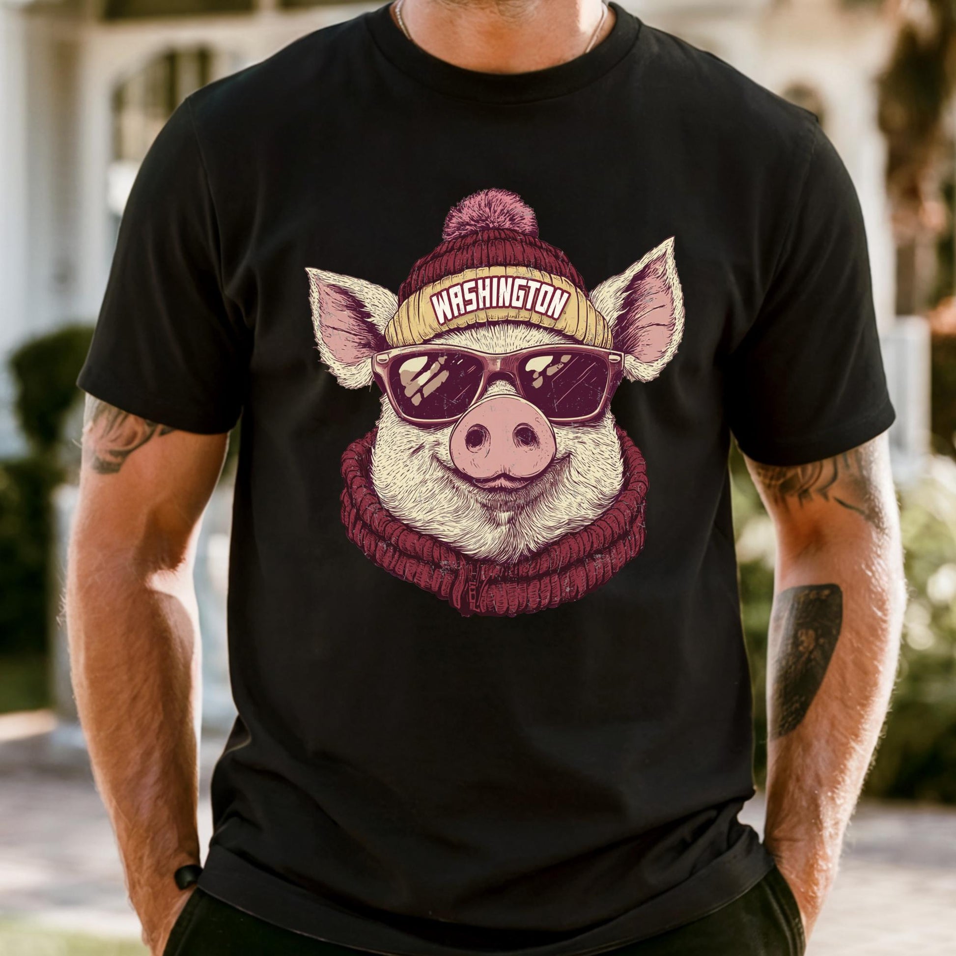 Washington Sports Fan Comfort Colors® T-Shirt, Washington Game Day Shirt, Unisex Washington Tee, Washington Fan Gift, Sports Fans Tee