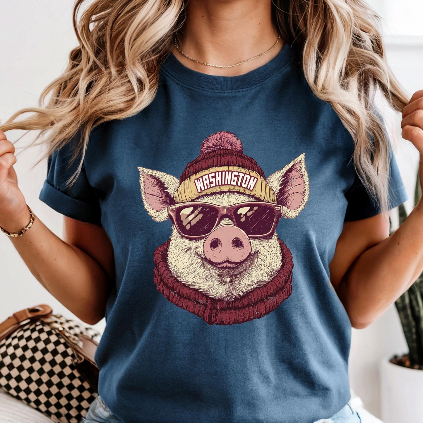 Washington Sports Fan Comfort Colors® T-Shirt, Washington Game Day Shirt, Unisex Washington Tee, Washington Fan Gift, Sports Fans Tee