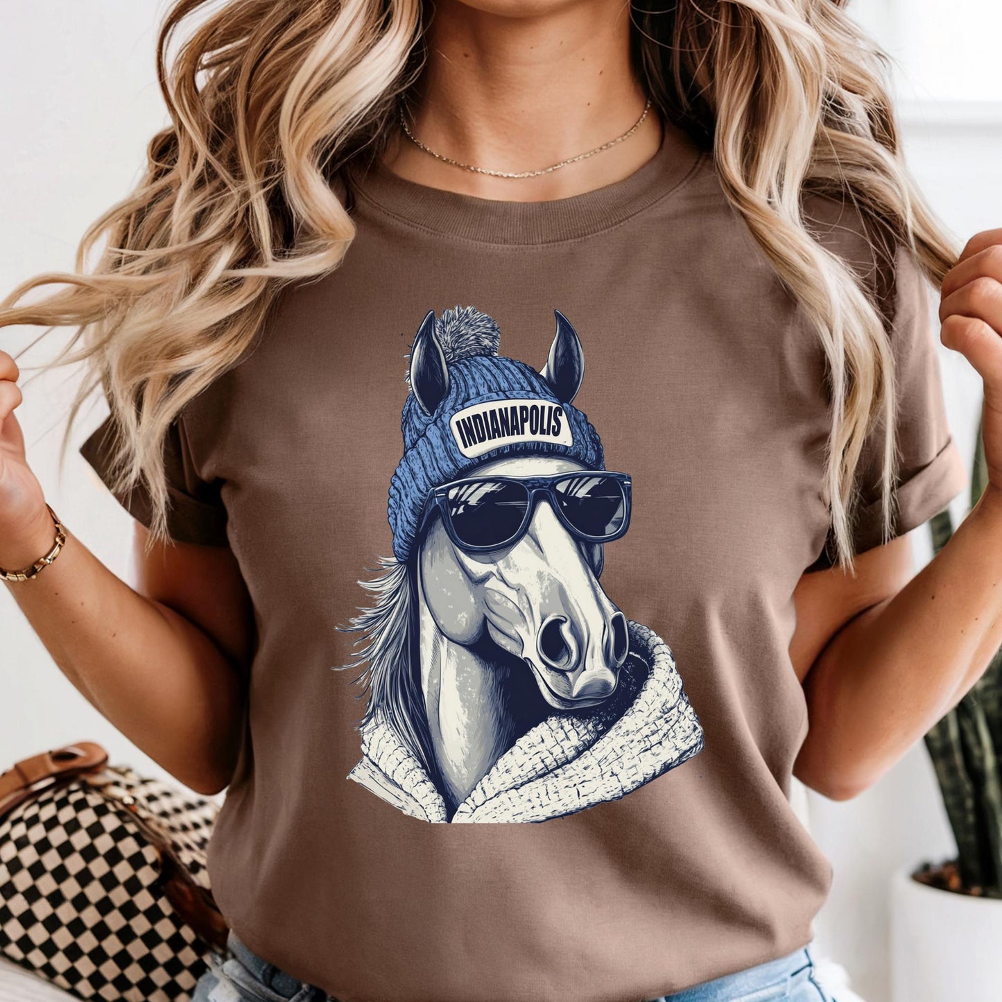 Indianapolis Football Mascot Style Comfort Colors® Shirt, Indianapolis Football Shirt, Indianapolis Football T-shirt, Colts Fan Gift