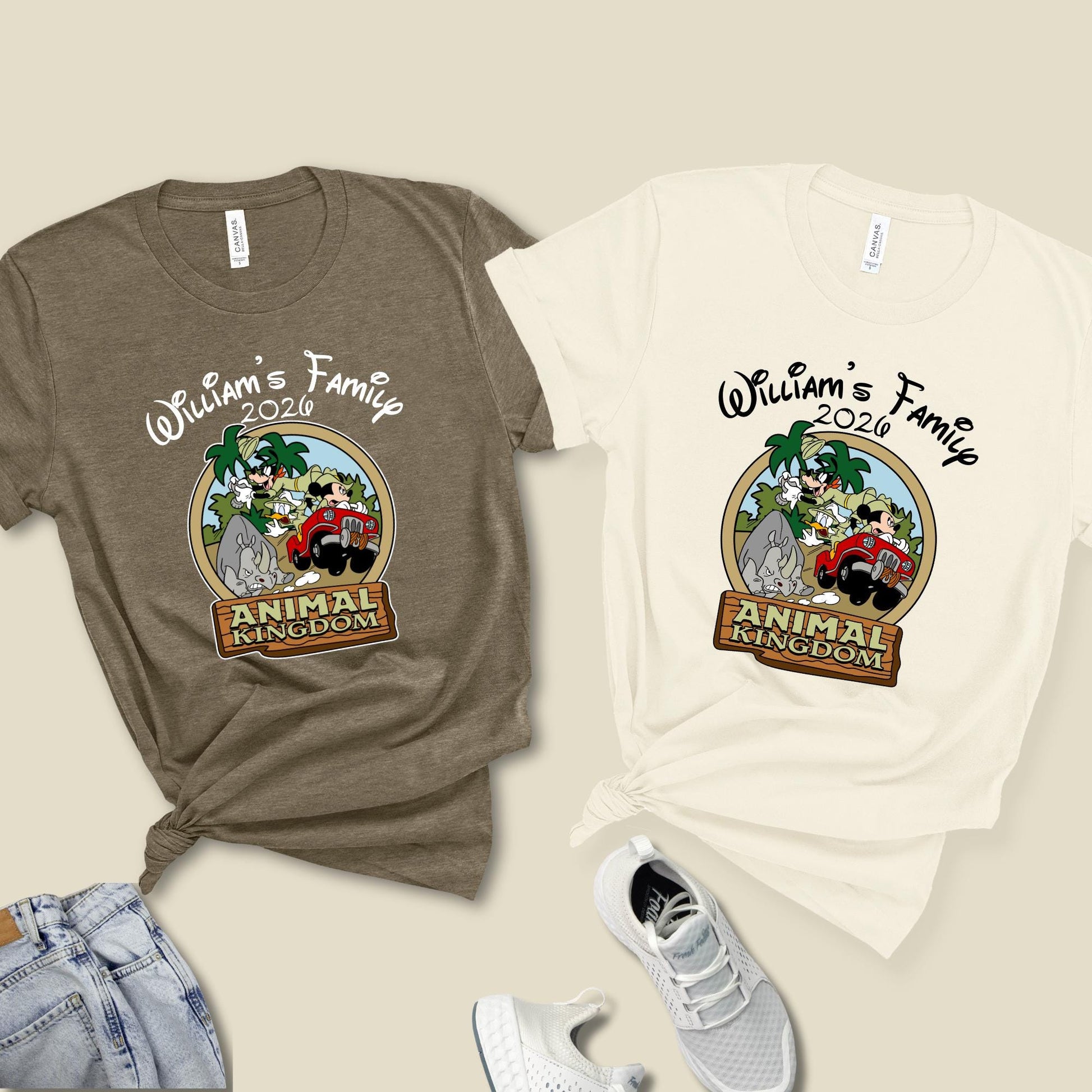Disney Animal Kingdom Shirts, Custom Animal Kingdom Family Matching Shirt, Animal Kingdom Family Shirts, Animal Kingdom Matching Shirts