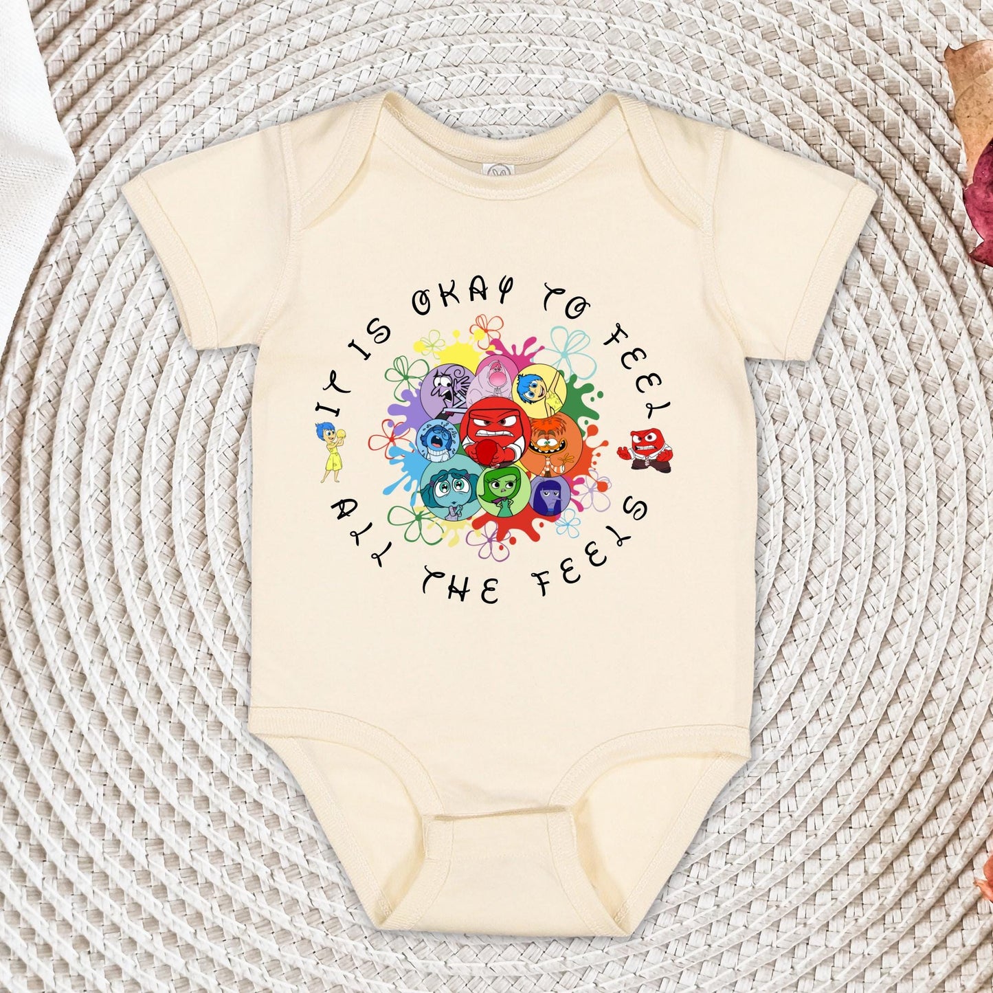 Disneyland Inside Out It's Okay To Feel All The Feels Shirt, Inside Out Tee, Disneyland Mental Health Shirt, Inside Out Speech Therapy Shirt