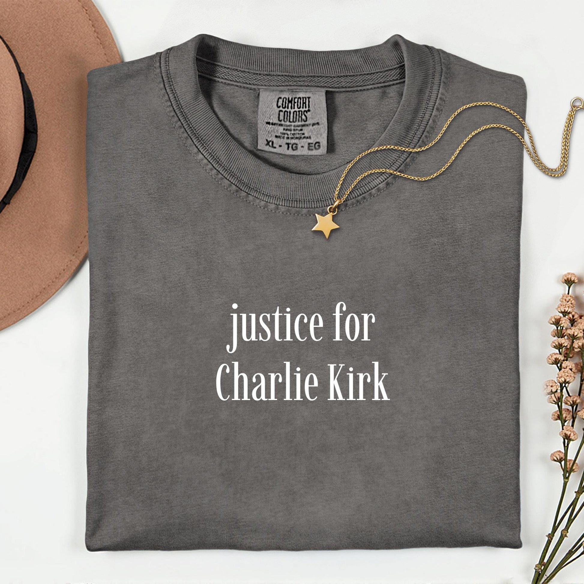 Charlie Kirk Support Shirt: Patriotic Free Speech Graphic Tee, Human Rights