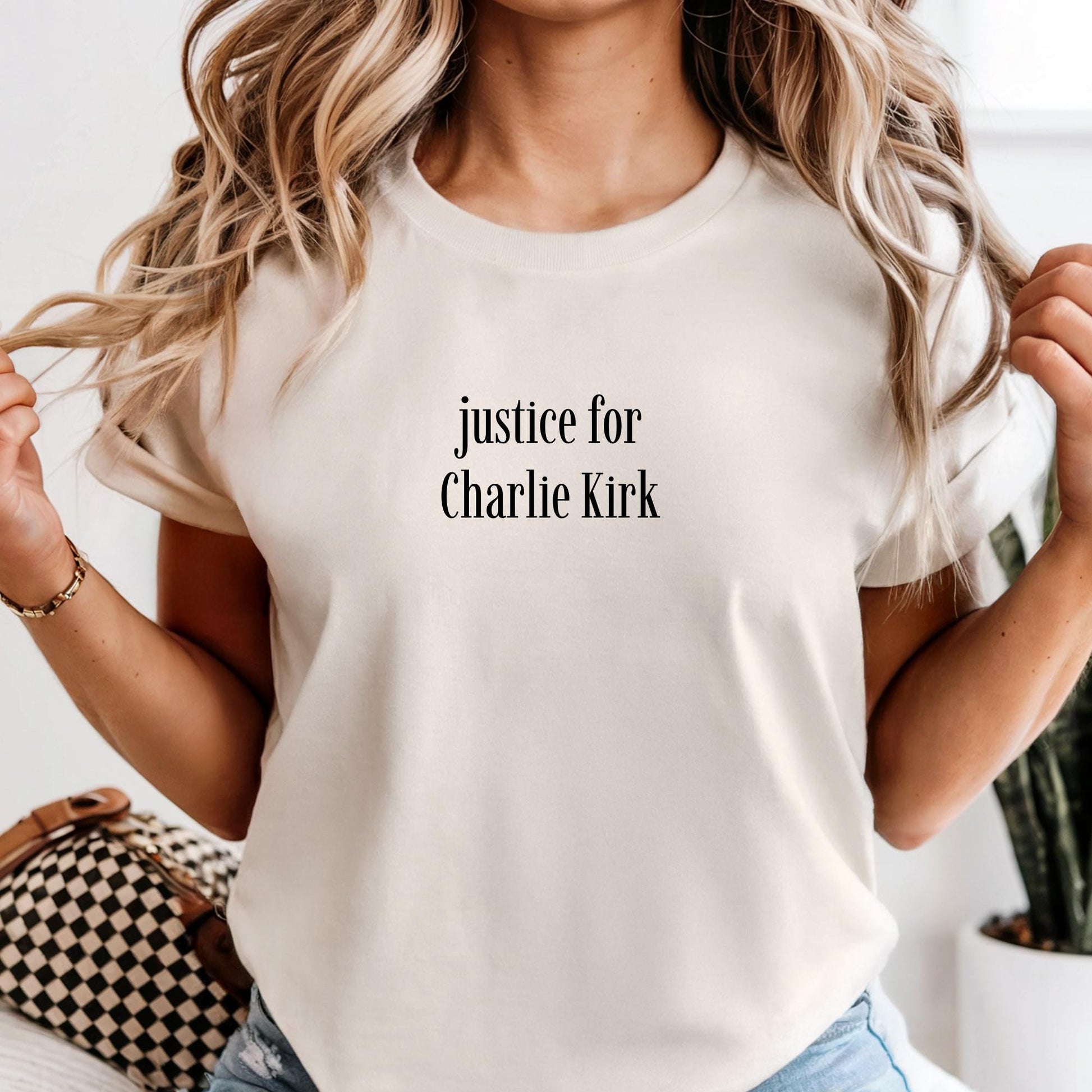 Charlie Kirk Support Shirt: Patriotic Free Speech Graphic Tee, Human Rights