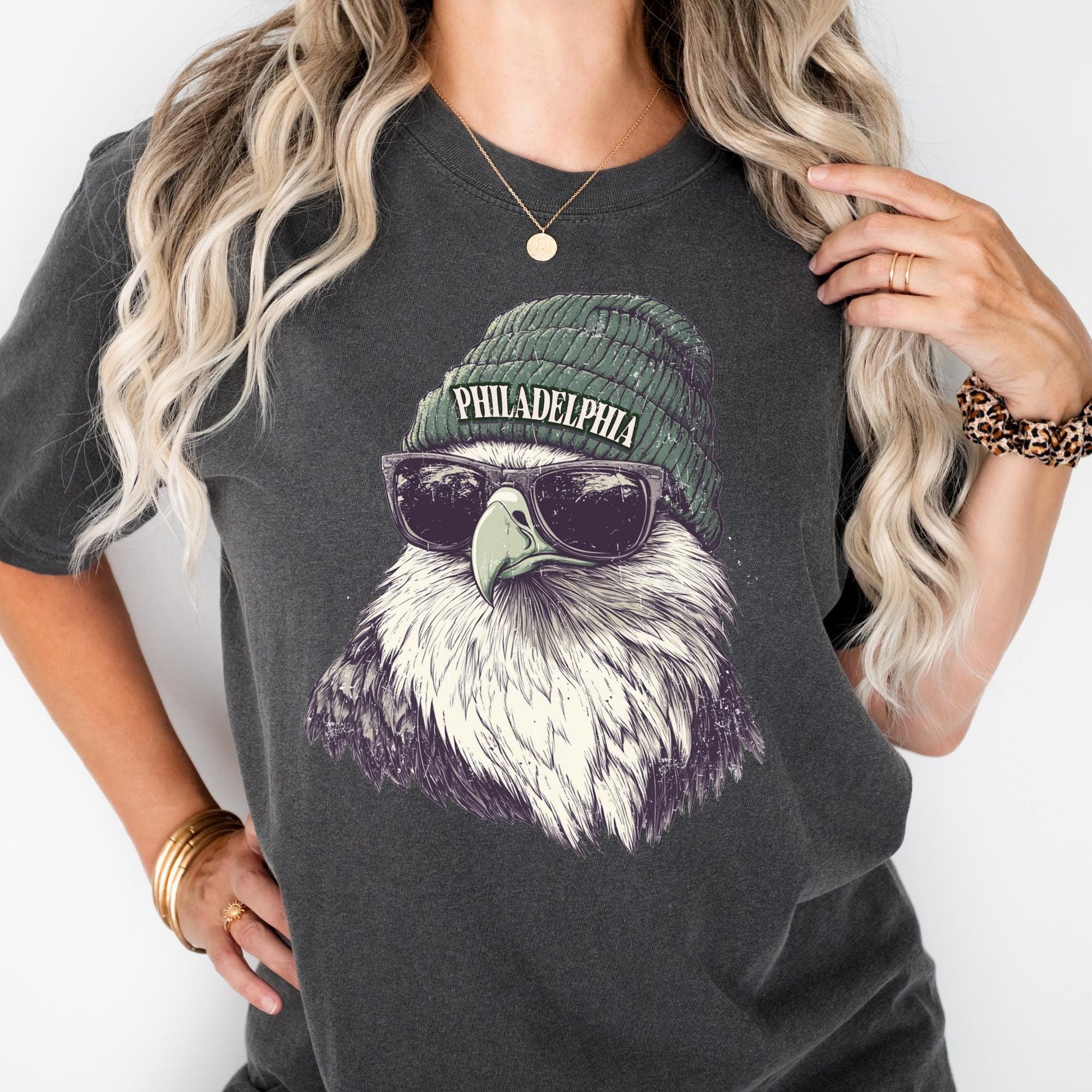 Philadelphia Football Fan Comfort Colors® Mascot T-Shirt