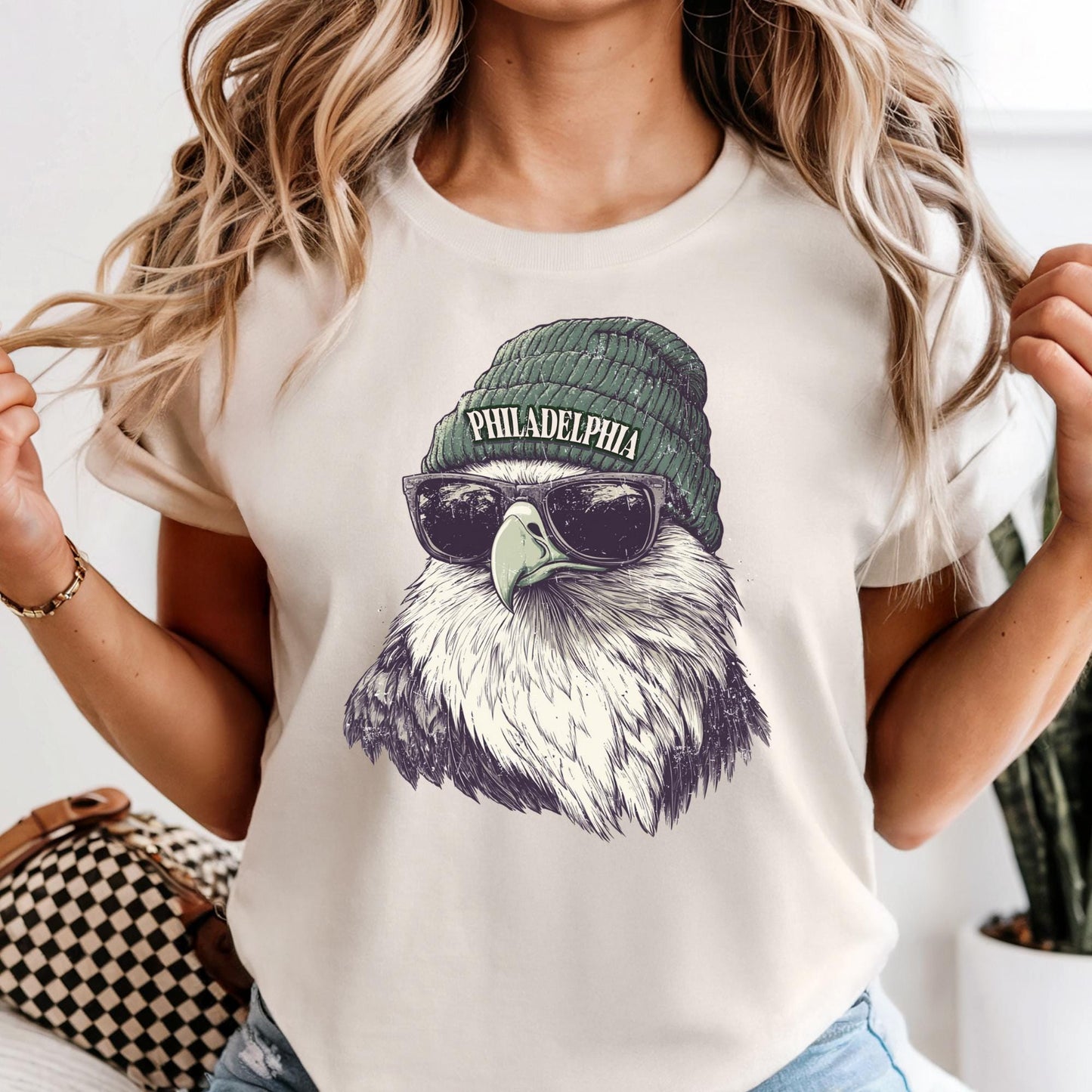 Philadelphia Football Fan Comfort Colors® Mascot T-Shirt