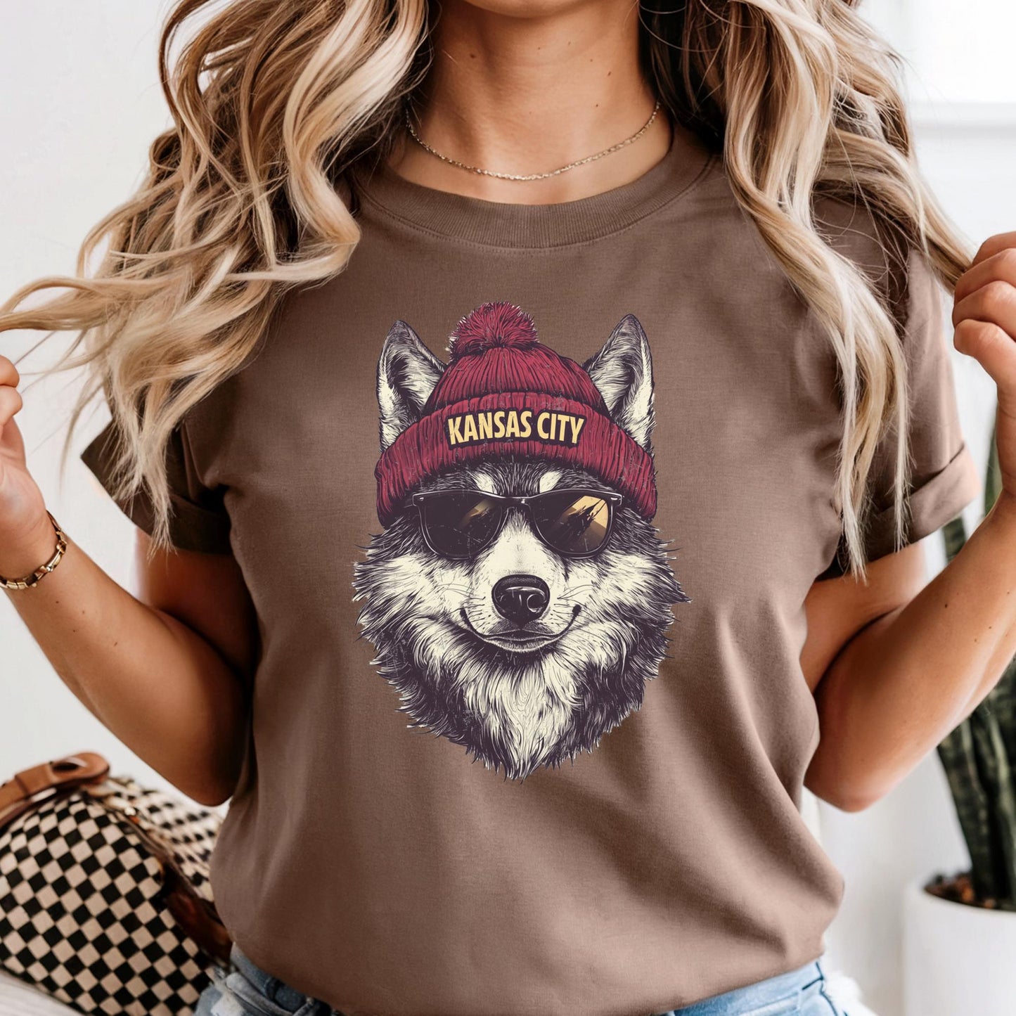 Kansas City Football Mascot Shirt: Comfort Colors Gameday Tee