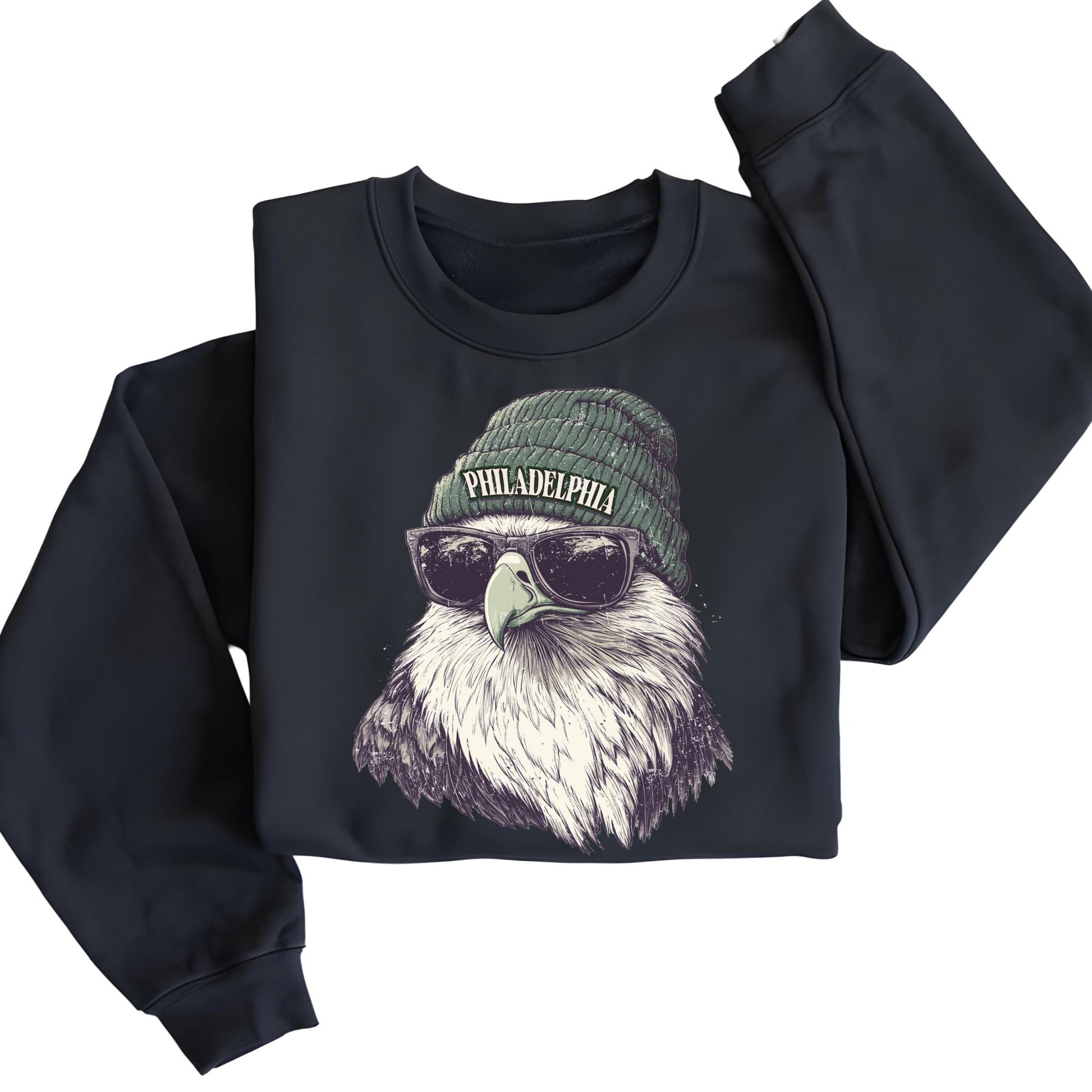 Philadelphia Football Fan Sweatshirt: Vintage Mascot Hoodie, Gameday Sweater, Sports Fan Sweat, Philadelphia Retro Sweat