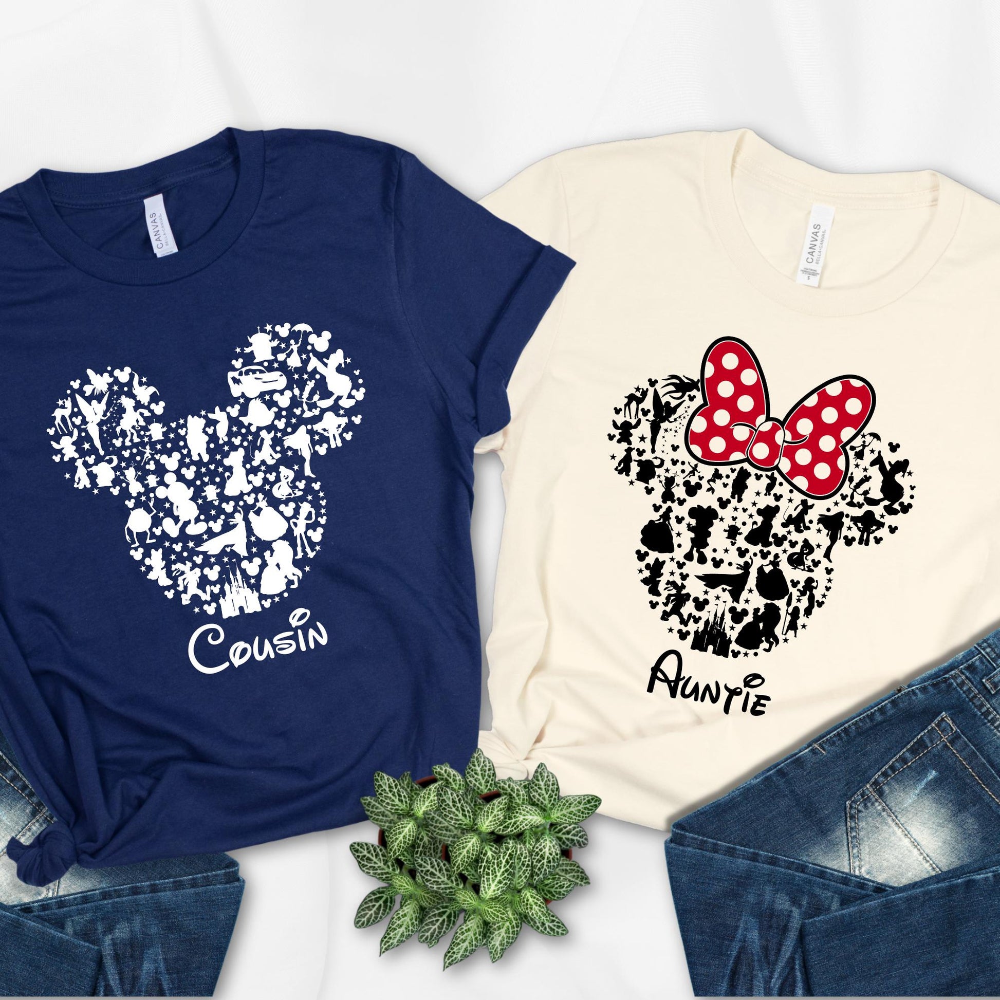 Custom Name Disneyland Shirt, Disney Trip Shirts 2026, Personalized Disney Family Vacation Shirt, Mickey Minnie Disneyworld Matching Shirt