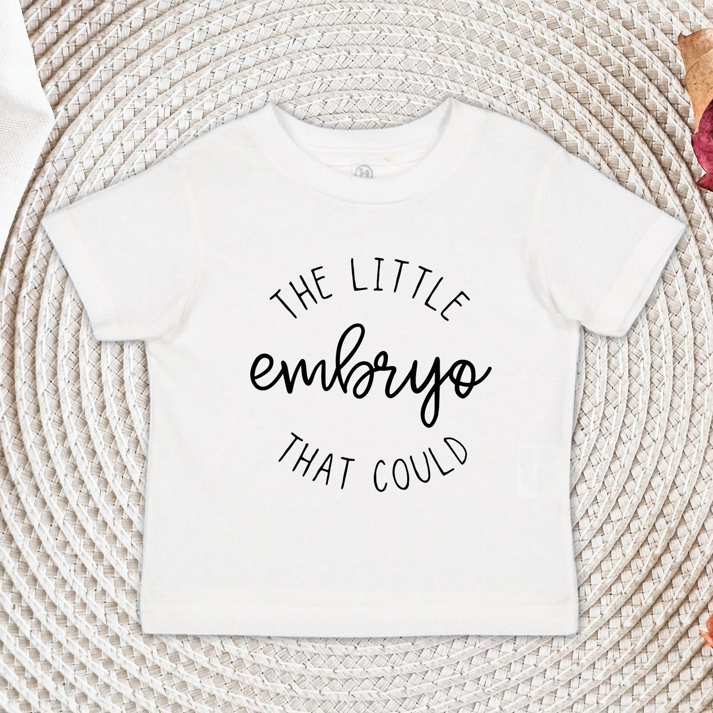 The Little Embryo That Could Baby Bodysuit - IVF Baby Onesie® - Minimalist Bodysuit - Natural In Vitro Onesie®