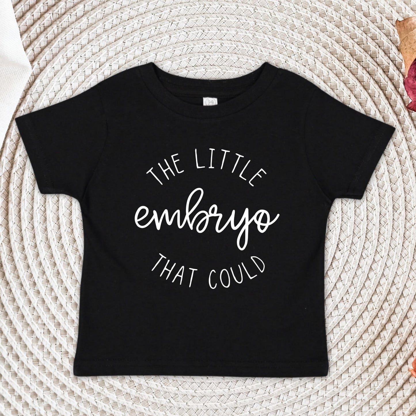 The Little Embryo That Could Baby Bodysuit - IVF Baby Onesie® - Minimalist Bodysuit - Natural In Vitro Onesie®
