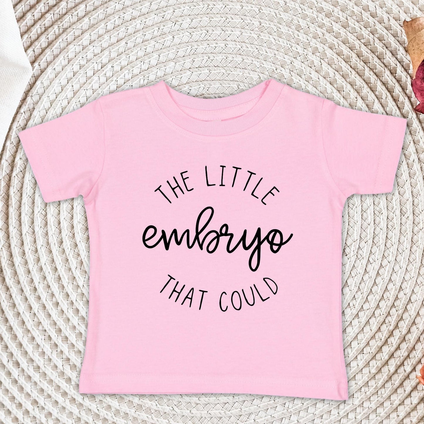 The Little Embryo That Could Baby Bodysuit - IVF Baby Onesie® - Minimalist Bodysuit - Natural In Vitro Onesie®