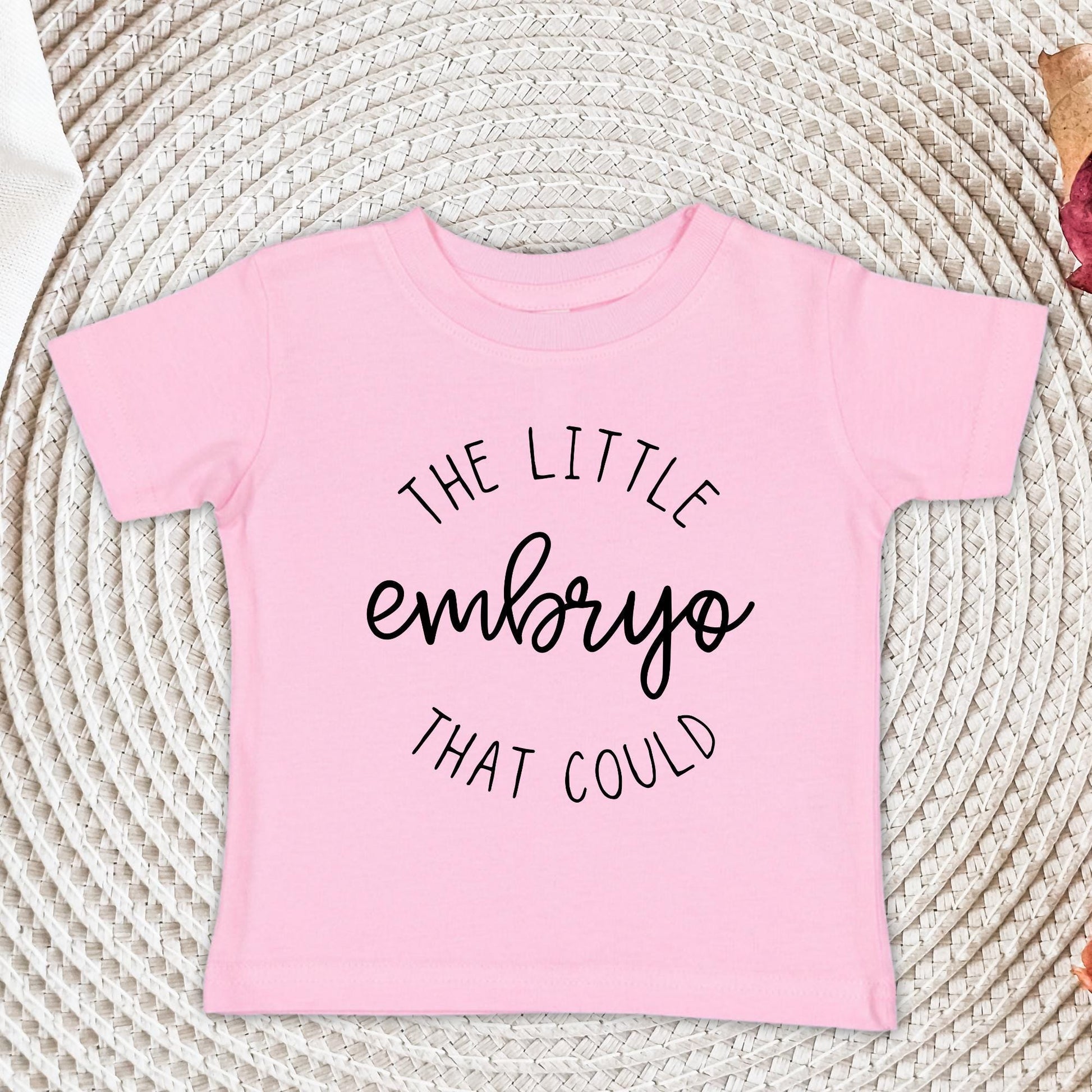 The Little Embryo That Could Baby Bodysuit - IVF Baby Onesie® - Minimalist Bodysuit - Natural In Vitro Onesie®