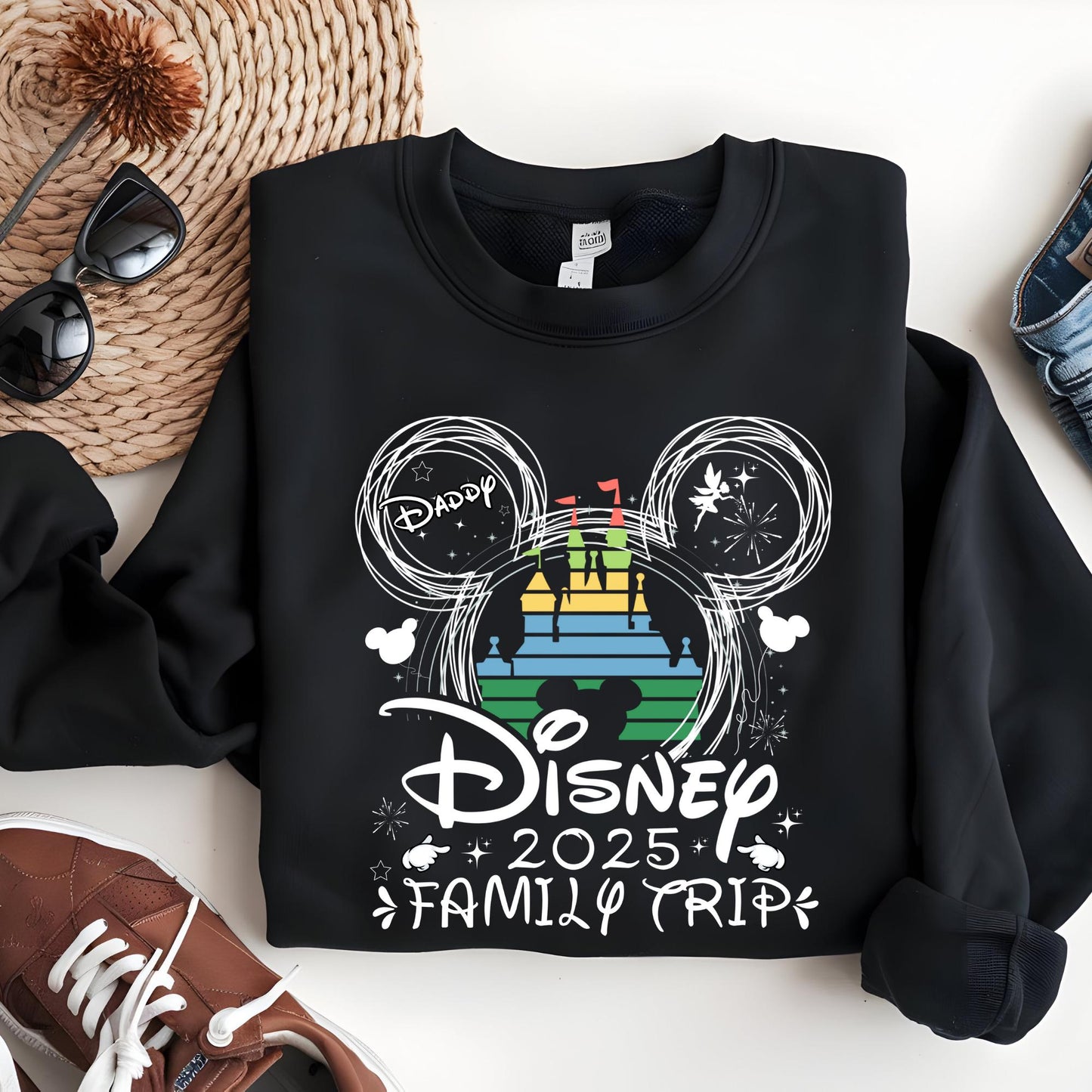 Disney Sweatshirt: Custom Vacation Sweatshirt, Minnie and Mickey Shirt, Hoodie, Sweat