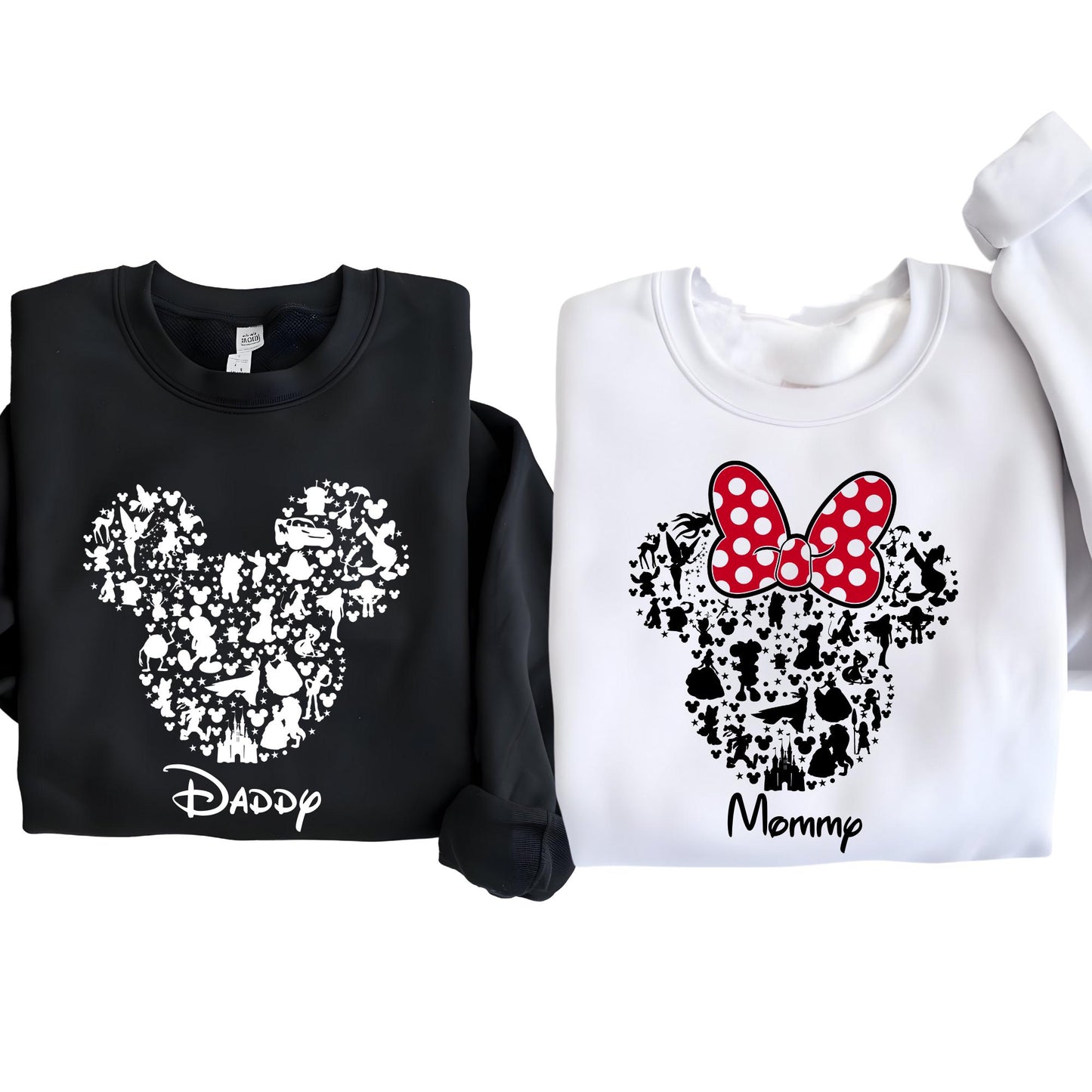 Disney Custom Minnie & Mickey Sweatshirt: 2026 Orlando Family Trip Outfit