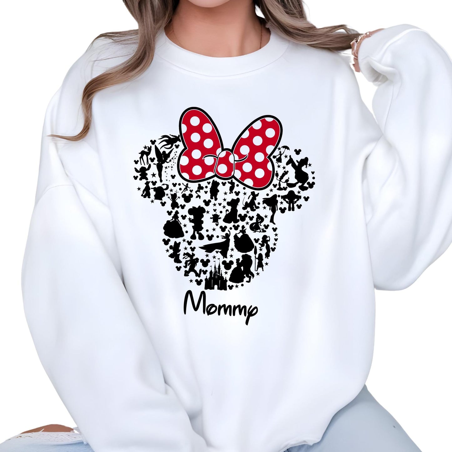 Disney Custom Minnie & Mickey Sweatshirt: 2026 Orlando Family Trip Outfit