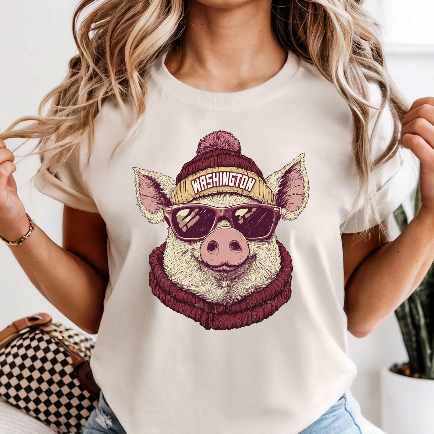 Washington Sports Fan Comfort Colors® T-Shirt, Washington Game Day Shirt, Unisex Washington Tee, Washington Fan Gift, Sports Fans Tee