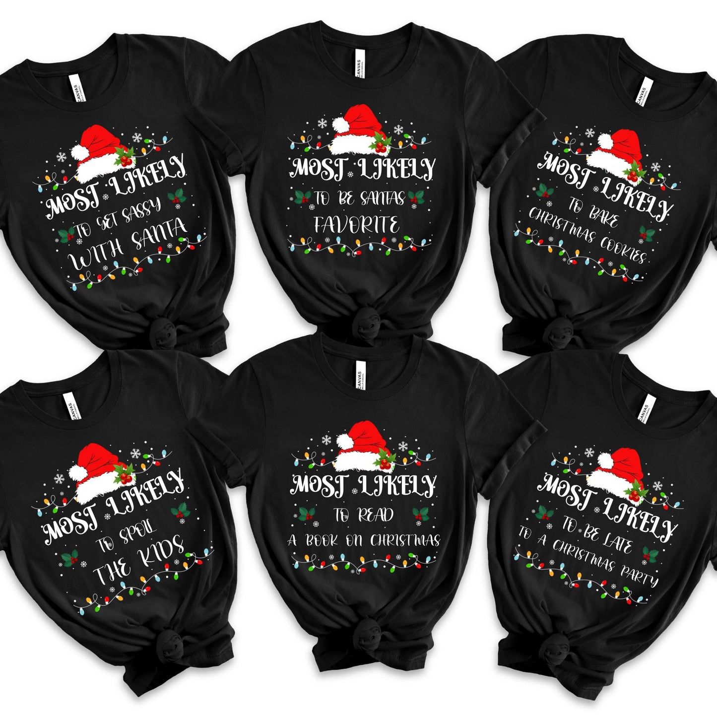 Most Likely to Christmas Shirt, Family Matching Christmas Gifts, Christmas Shirt, Funny Christmas Shirt, Family Pajamas