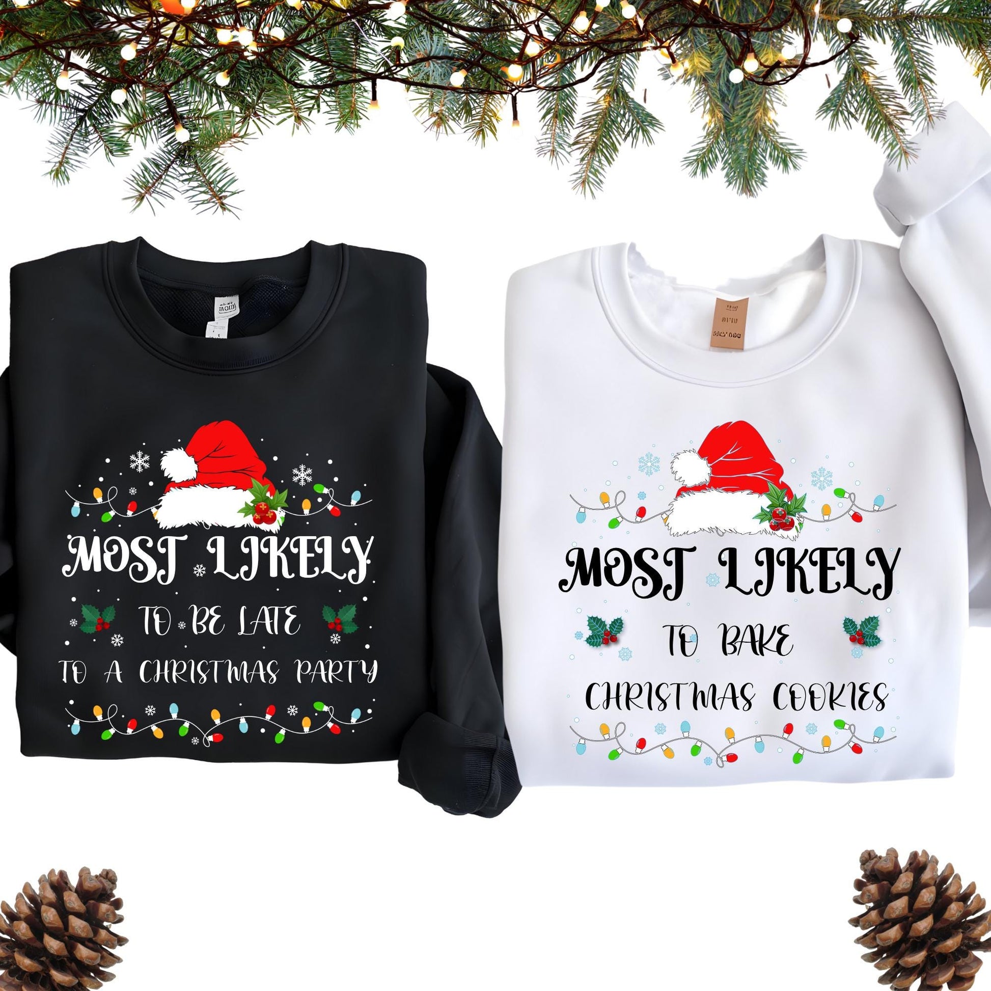 Most Likely to Christmas Sweatshirt, Family Matching Christmas Sweat, Christmas Hoodie, Cute Christmas Shirt, Family Pajamas