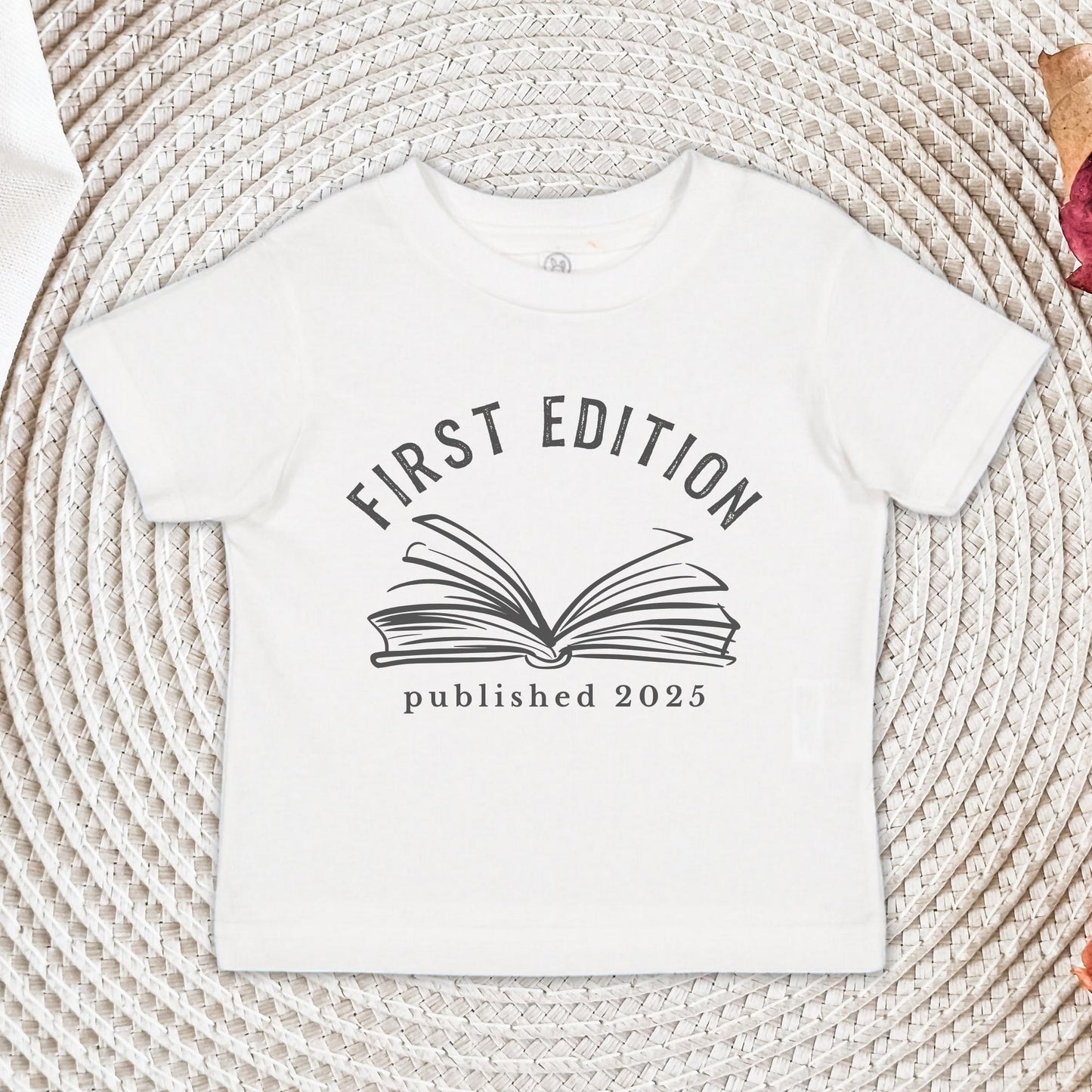 First Edition Baby Bodysuit, Announcement Baby Onesie®, Custom Published Shirt, Baby Shower Gift, Librarian Baby Gift, Christmas Gift