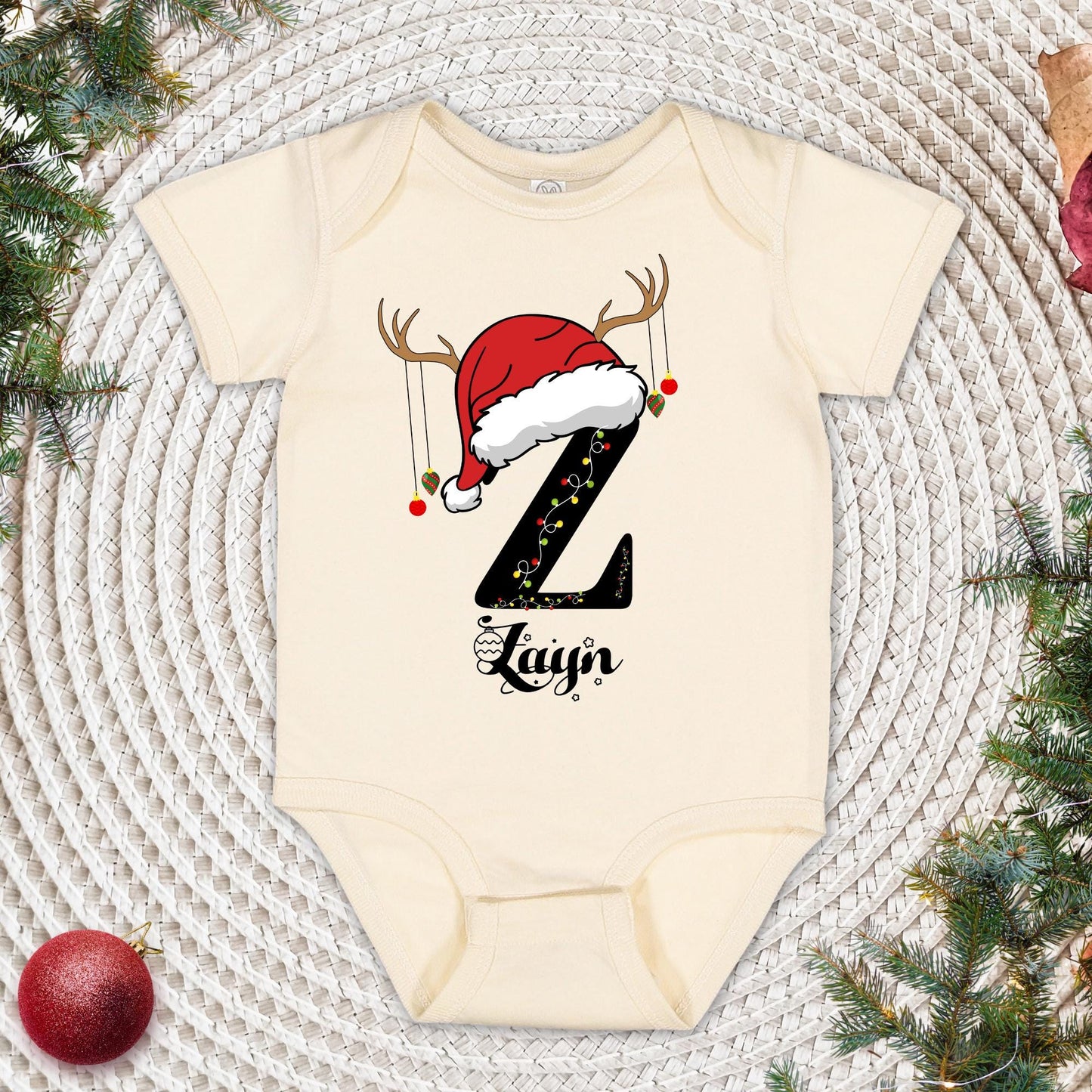 Family Christmas Shirt, Monogrammed Letters Shirt, Christmas Gift, Personalized Xmas Pajamas, Familia Christmas Name Shirts, Xmas Name Tee
