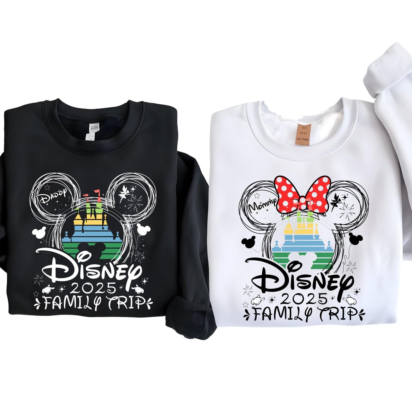 Disney Sweatshirt: Custom Vacation Sweatshirt, Minnie and Mickey Shirt, Hoodie, Sweat