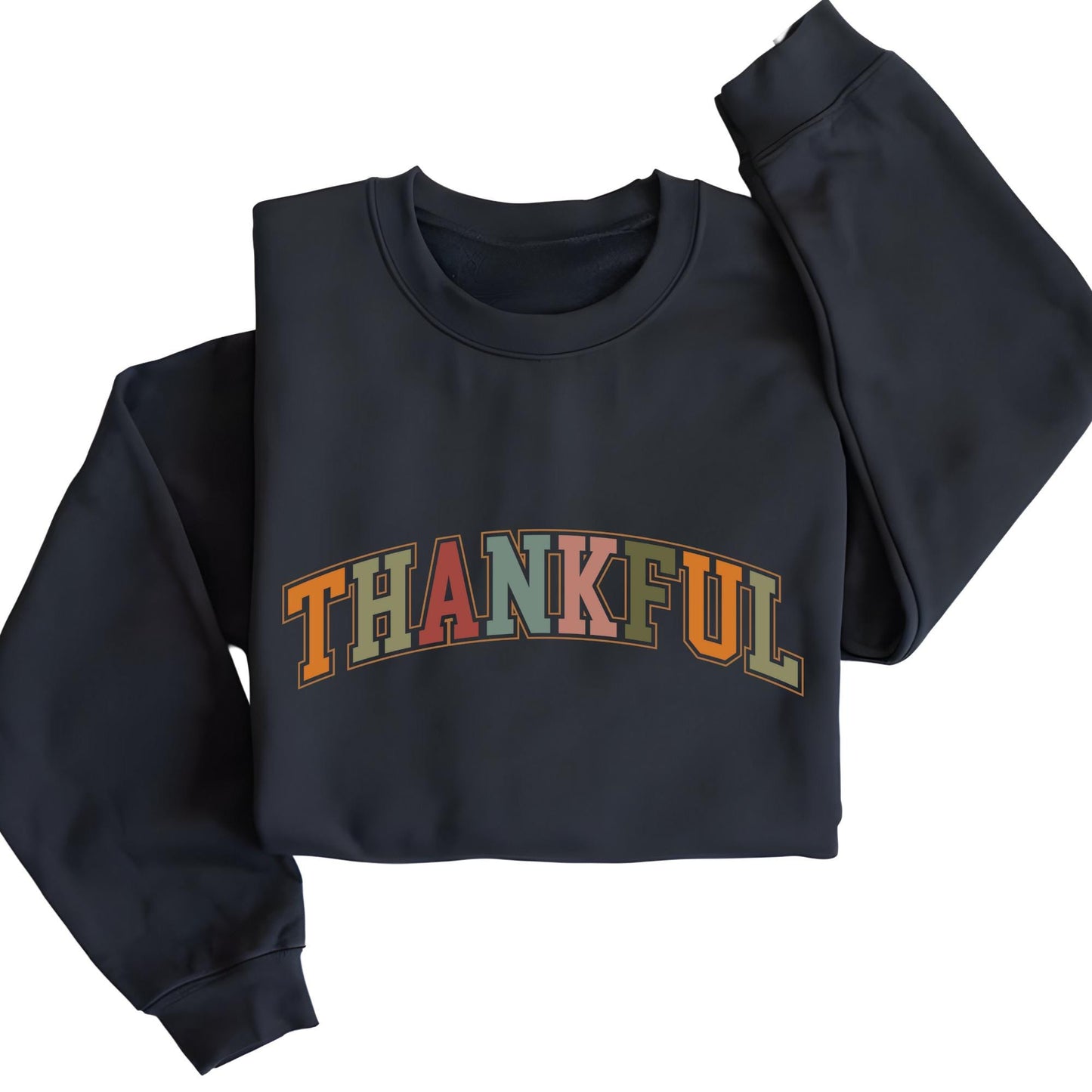 Thankful Sweatshirt, Fall Sweater, Thanksgiving Outfit, Faith Autumn Shirt