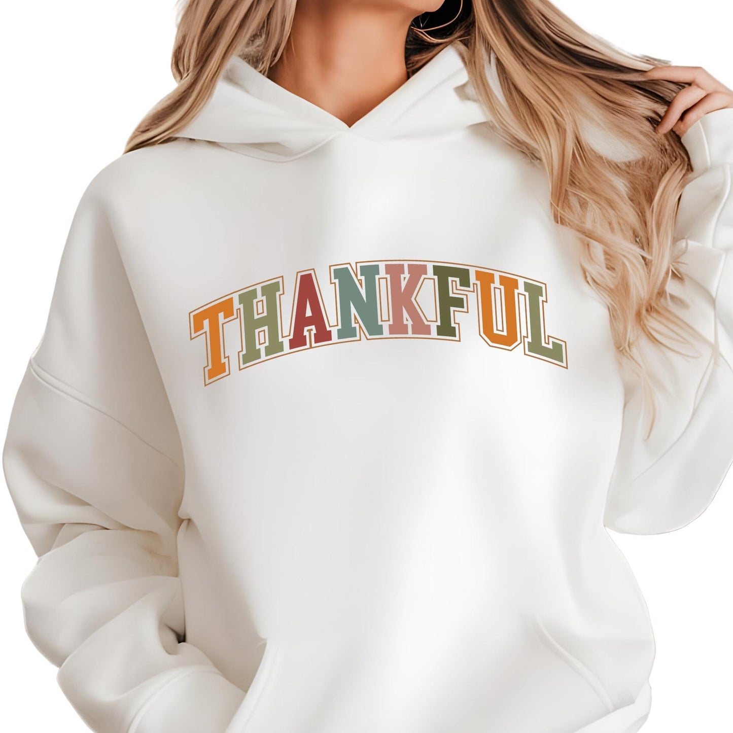 Thankful Sweatshirt, Fall Sweater, Thanksgiving Outfit, Faith Autumn Shirt