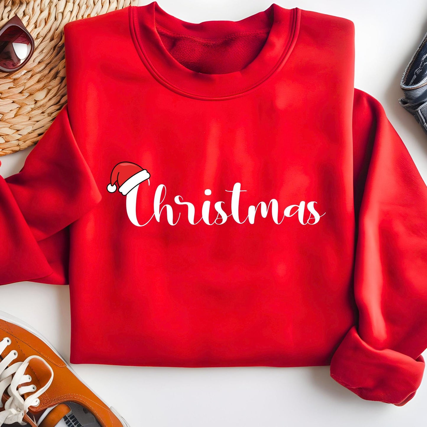 Merry Christmas Matching Sweatshirt For Couples, Funny Xmas Hoodie