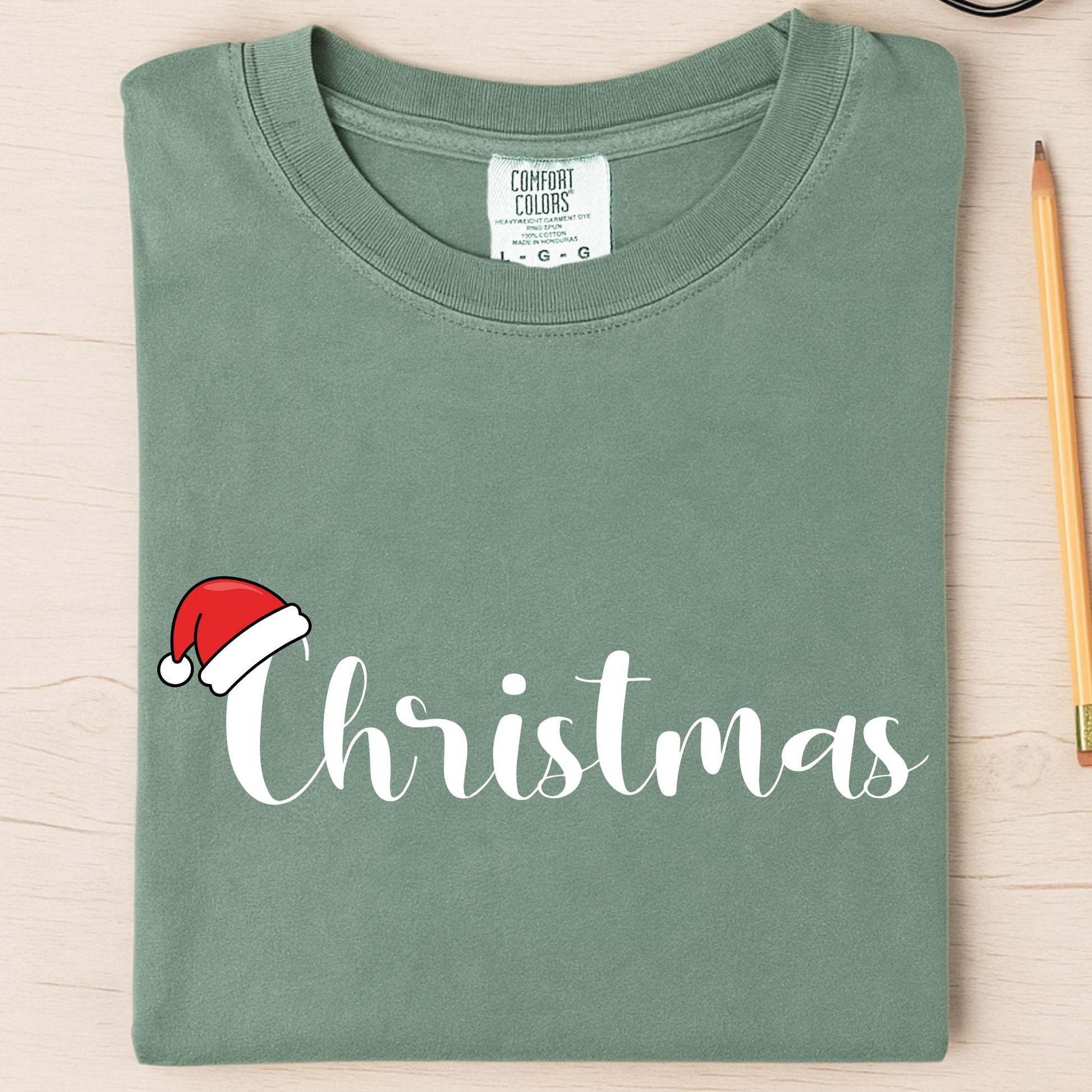 Comfort Colors® Merry Christmas Shirt: Gift For Couples Xmas Matching Tee