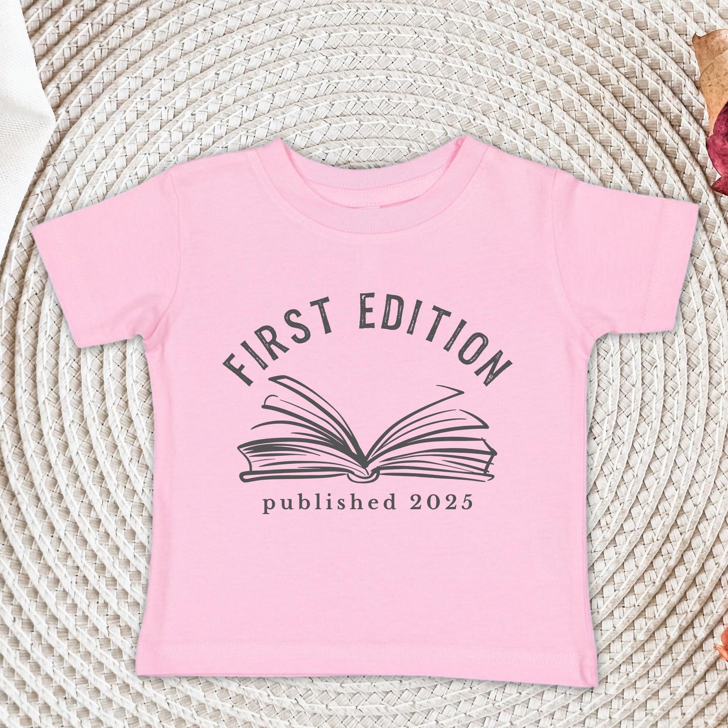 First Edition Baby Bodysuit, Announcement Baby Onesie®, Custom Published Shirt, Baby Shower Gift, Librarian Baby Gift, Christmas Gift