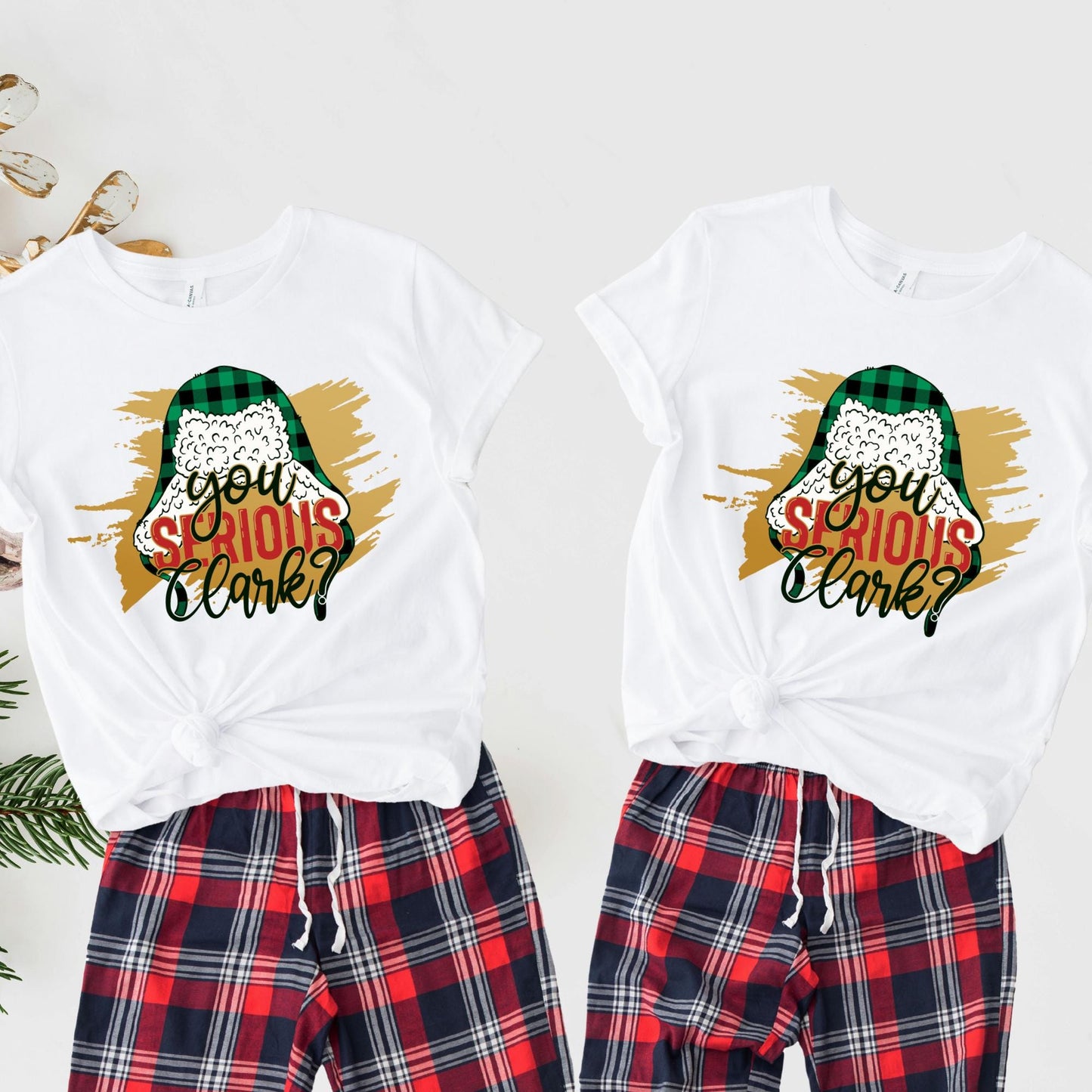 You Serious Clark Shirt, Christmas Family Tee, Vintage Movie Outfit