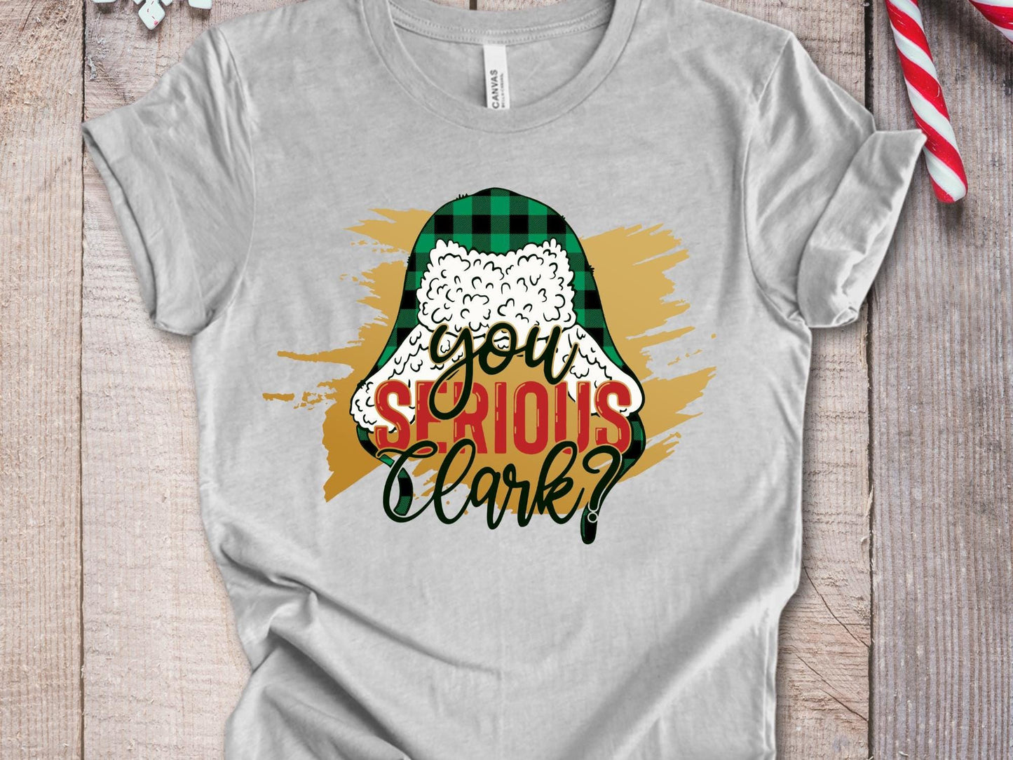 You Serious Clark Shirt, Christmas Family Tee, Vintage Movie Outfit