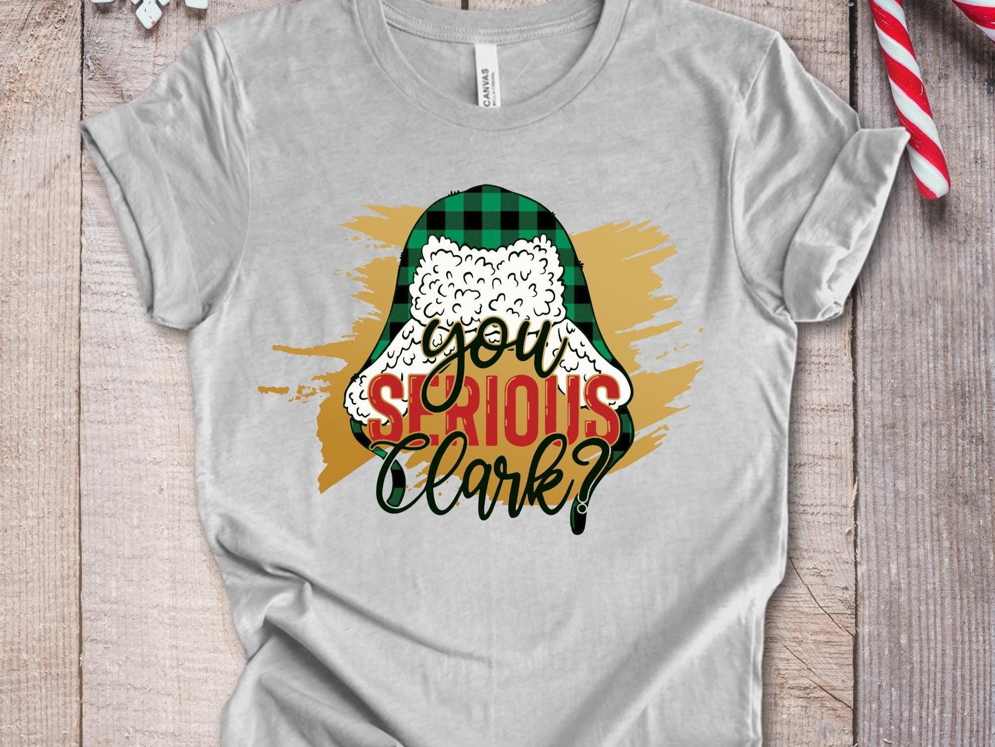 You Serious Clark Shirt, Christmas Family Tee, Vintage Movie Outfit