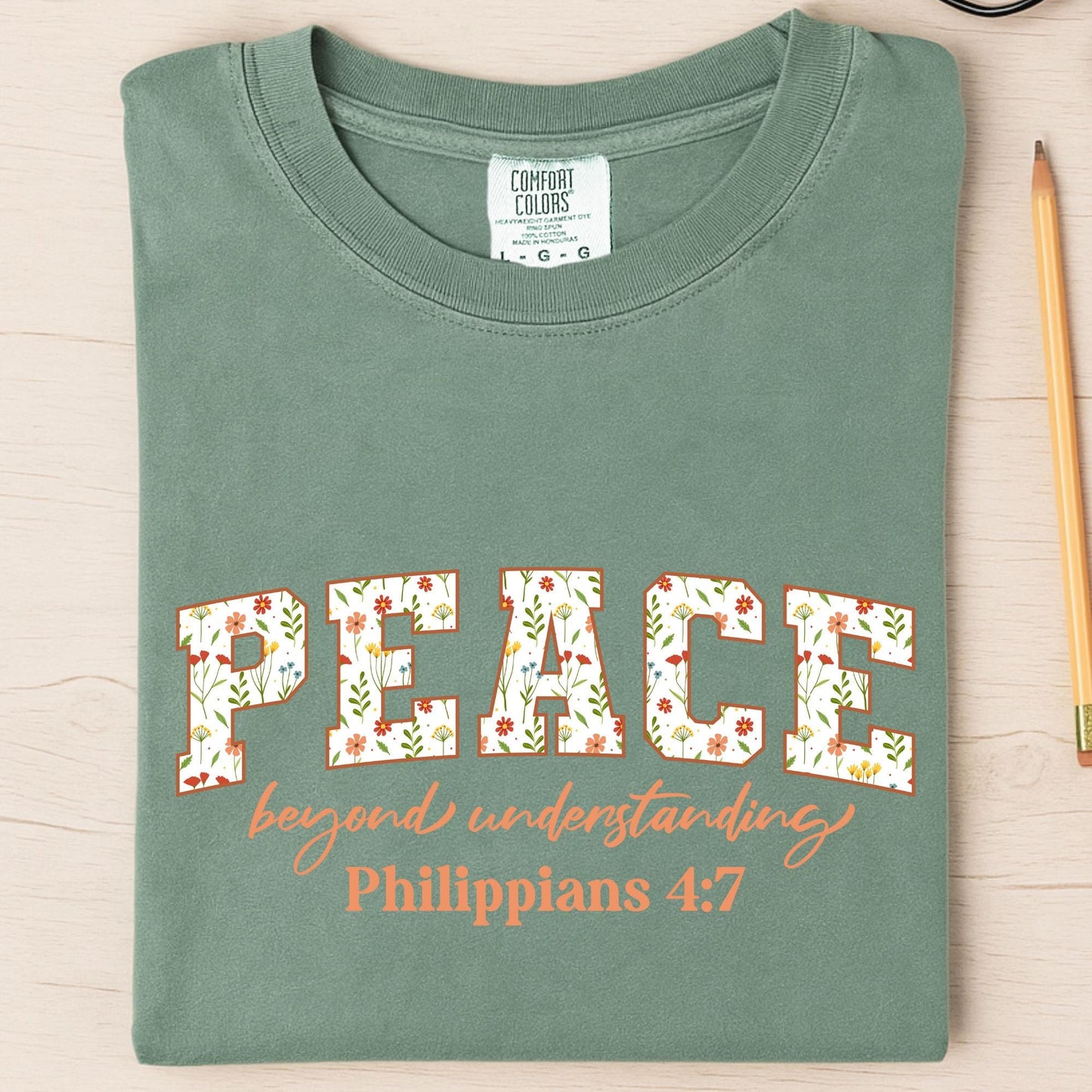 Comfort Colors® Bible Verse Shirt, Cute Christian Shirt For Women, Jesus Tee, Christian Gift
