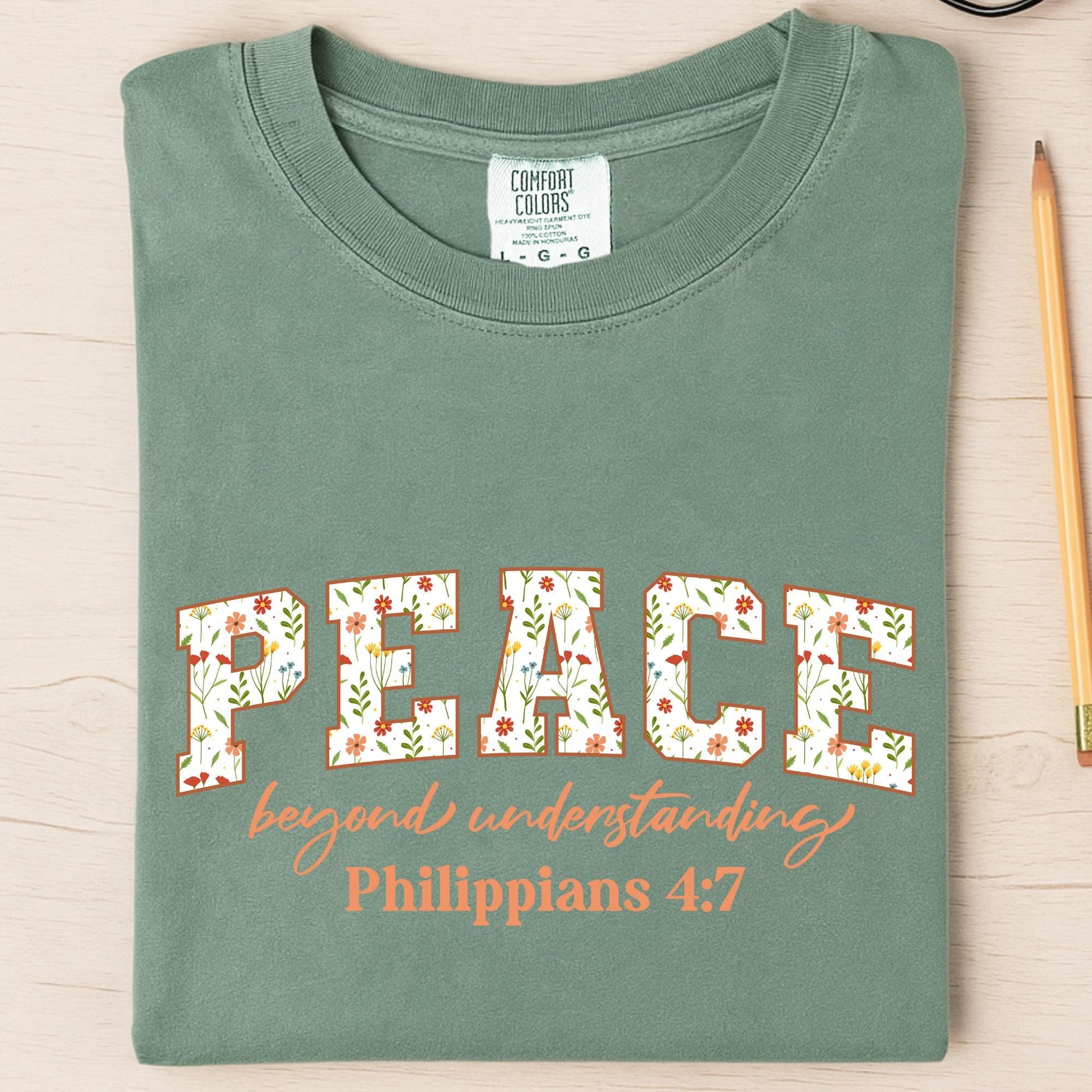 Comfort Colors® Bible Verse Shirt, Cute Christian Shirt For Women, Jesus Tee, Christian Gift