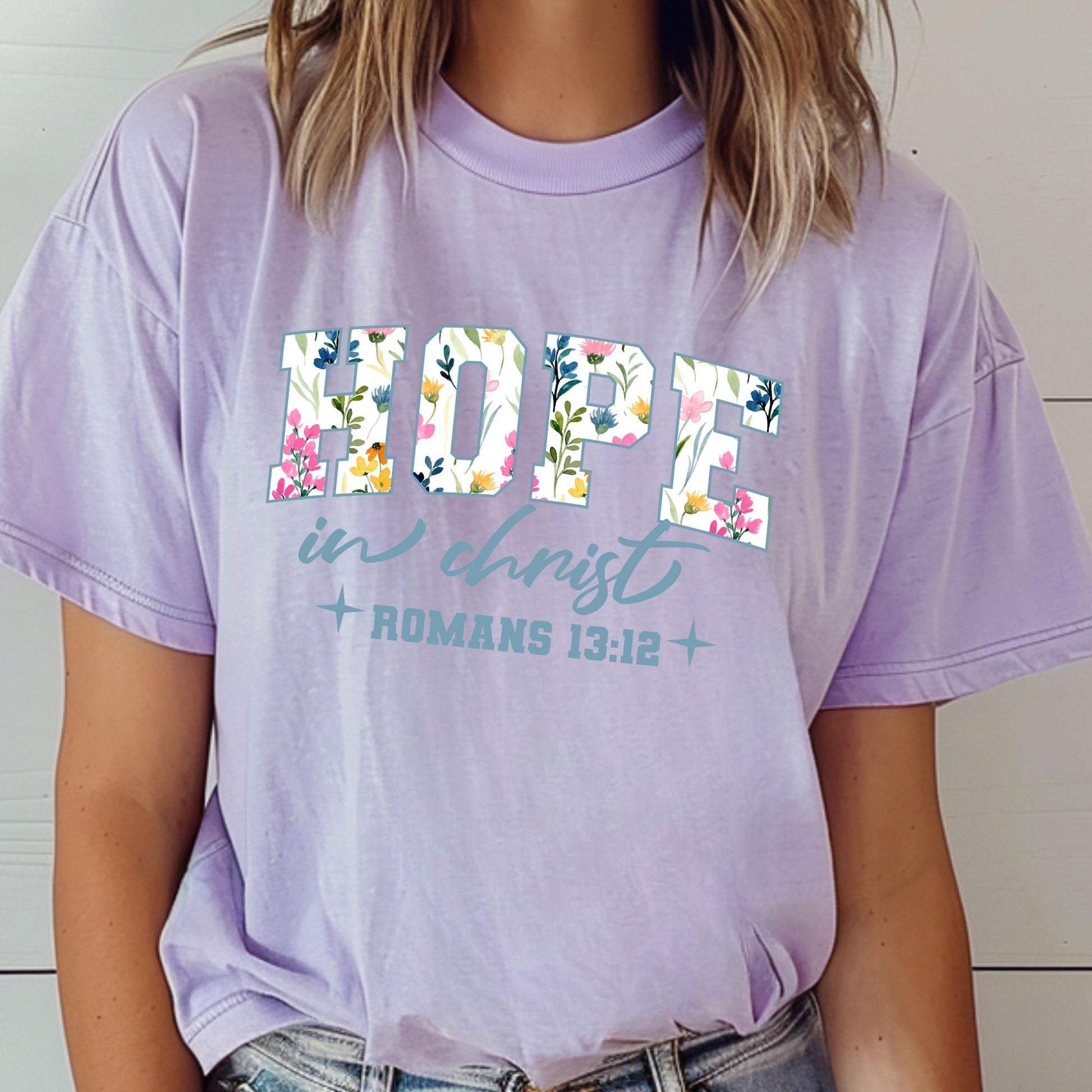 Comfort Colors® Bible Verse Shirt, Cute Christian Shirt For Women, Jesus Tee, Christian Gift