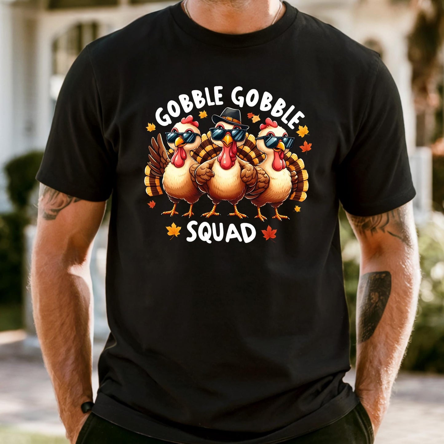 Comfort Colors® Gobble Squad Turkey Shirt Thanksgiving Gift Friendsgiving Tees