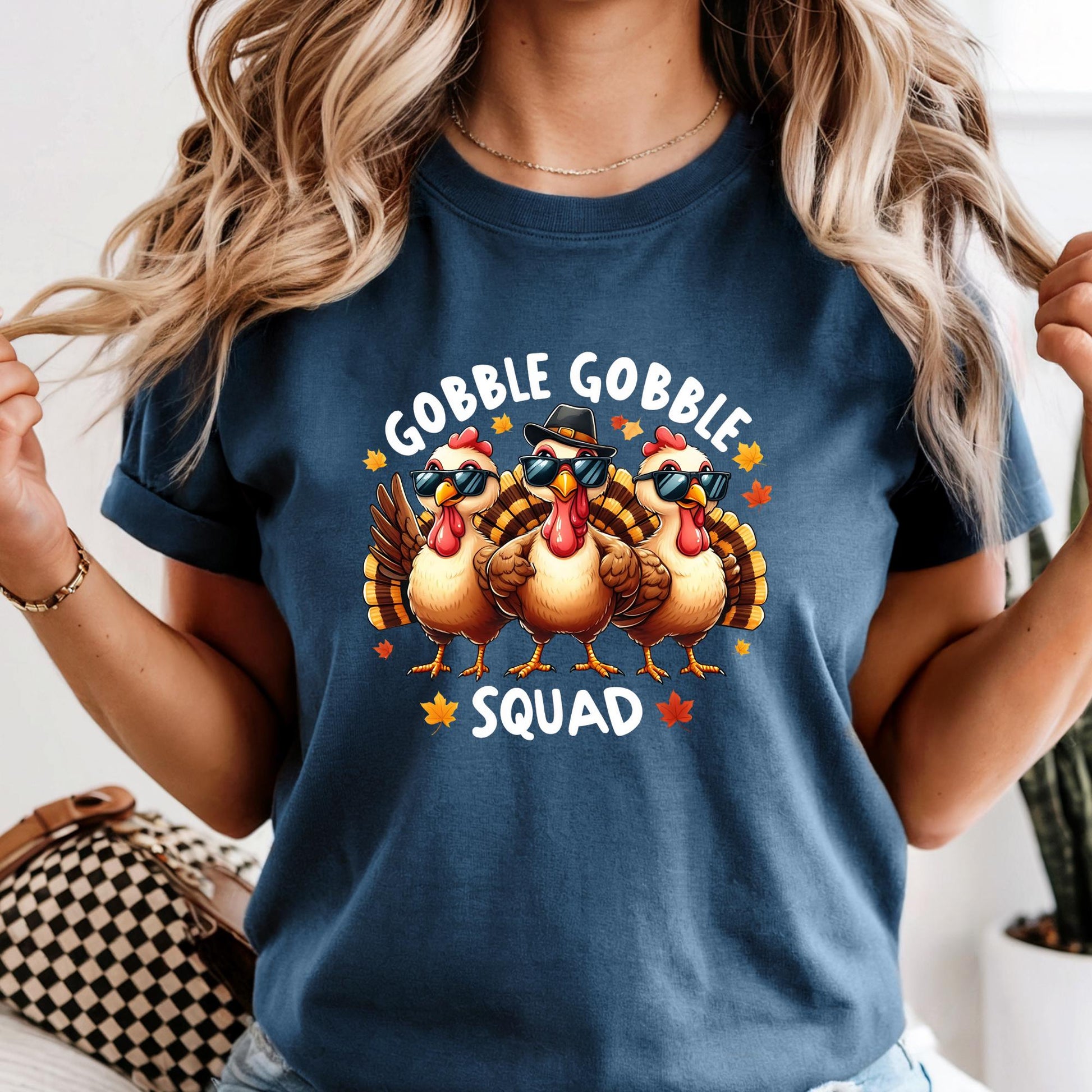 Comfort Colors® Gobble Squad Turkey Shirt Thanksgiving Gift Friendsgiving Tees