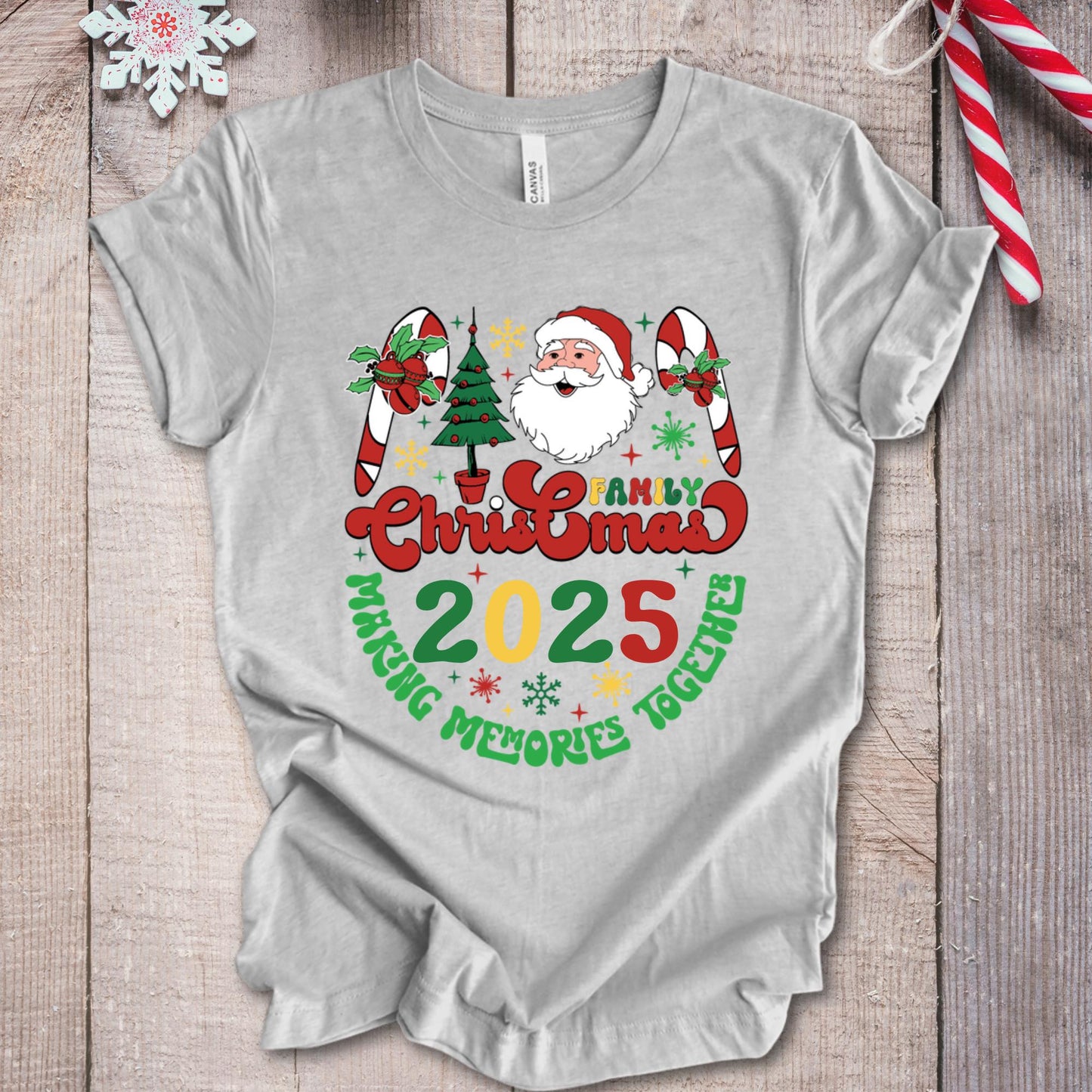 Family Christmas 2025 Shirt, Making Memories Together Tee, Xmas Gift