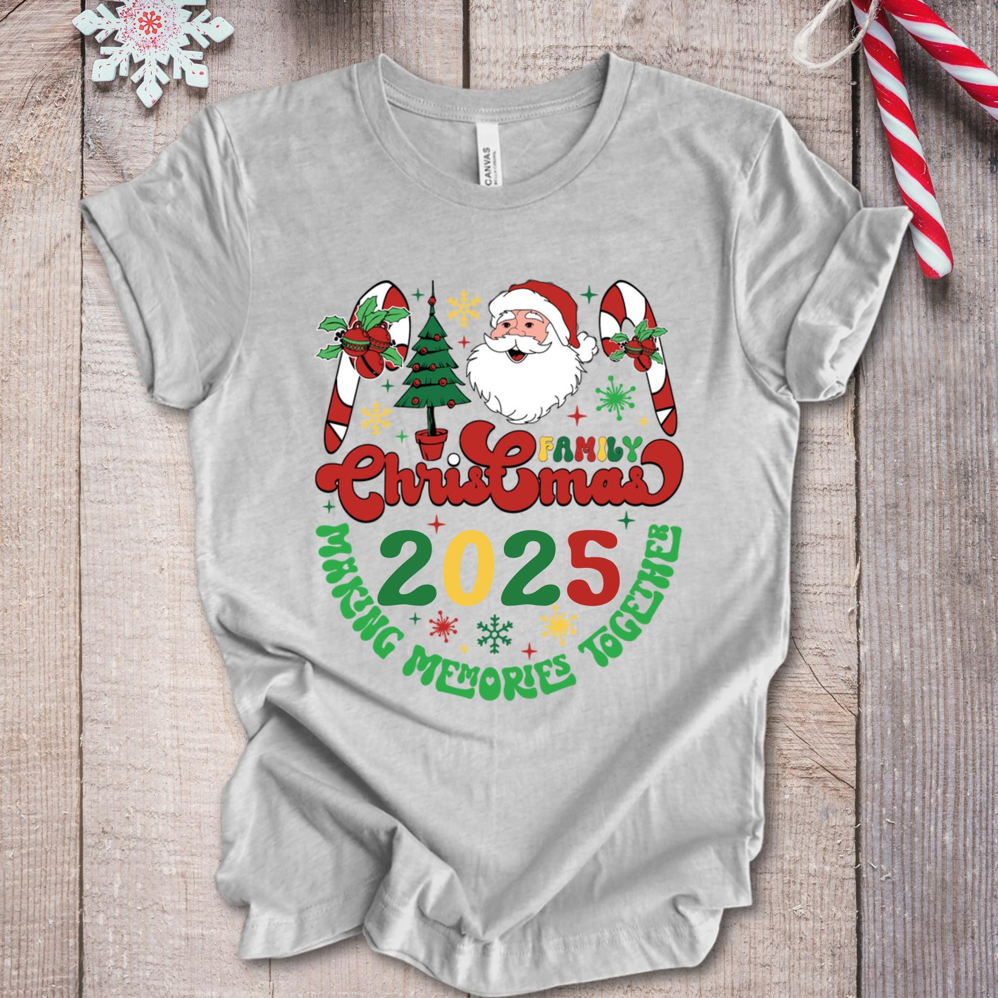Family Christmas 2025 Shirt, Making Memories Together Tee, Xmas Gift