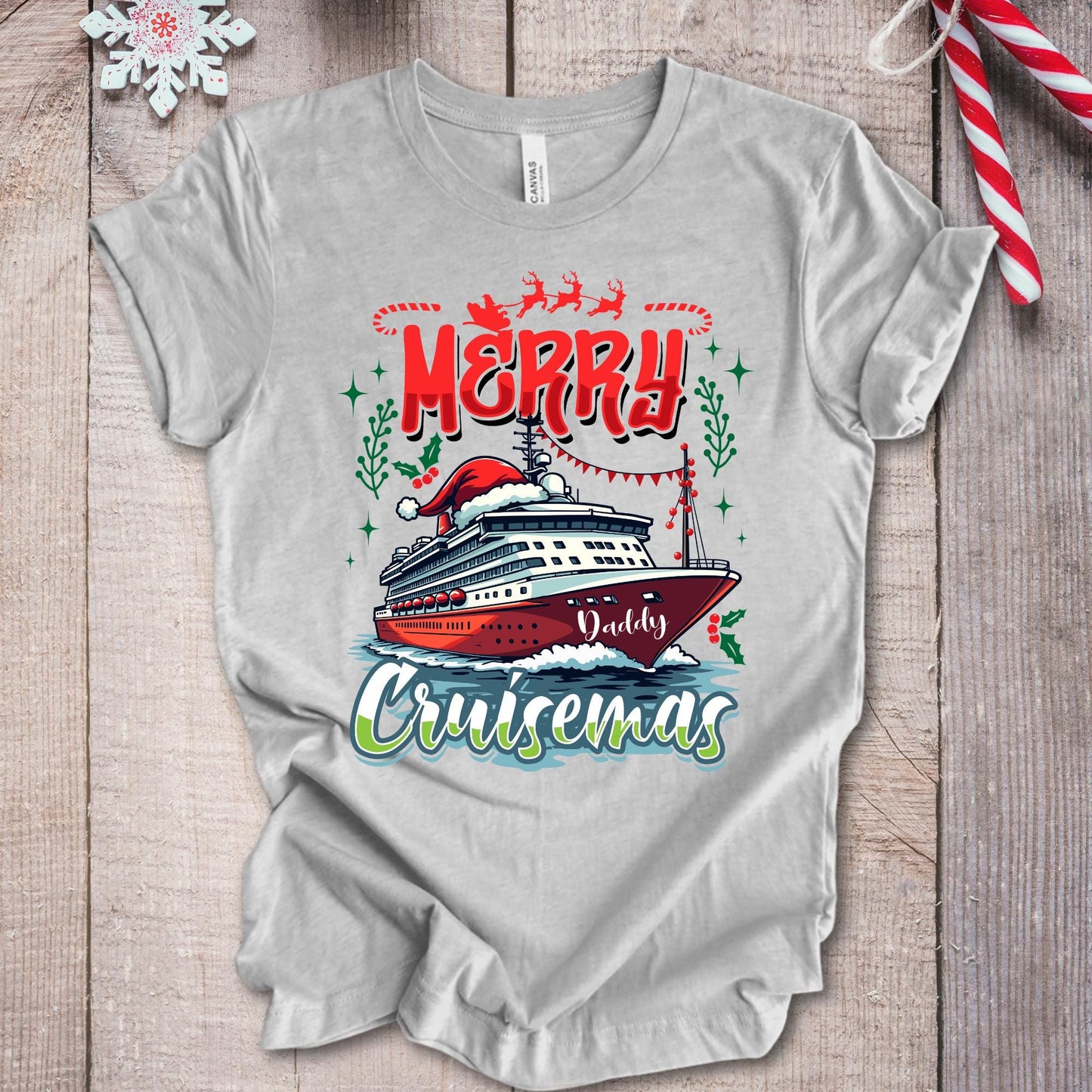 Personalized Merry Cruisemas Shirt Xmas Family Vacation Tee