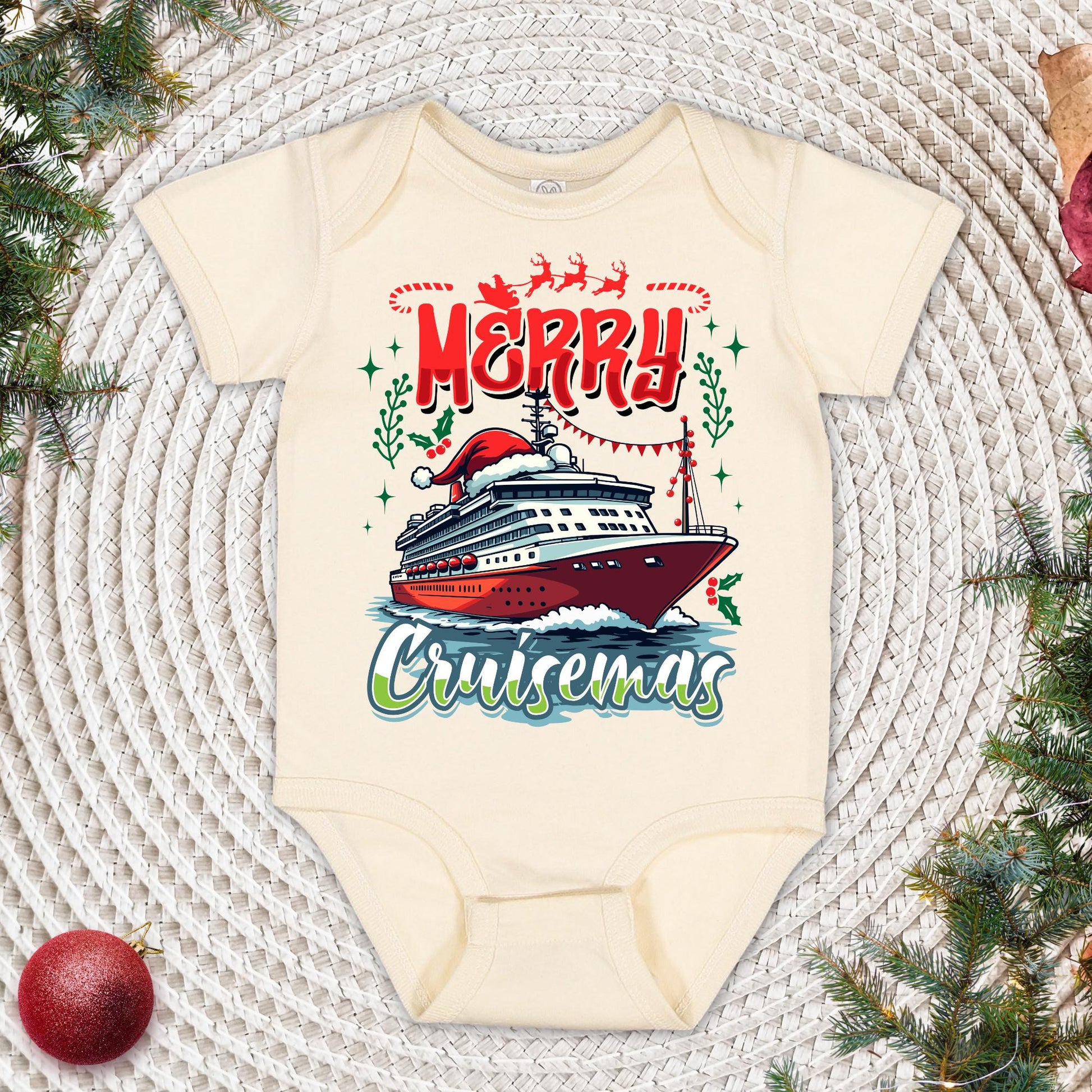 Personalized Merry Cruisemas Shirt Xmas Family Vacation Tee