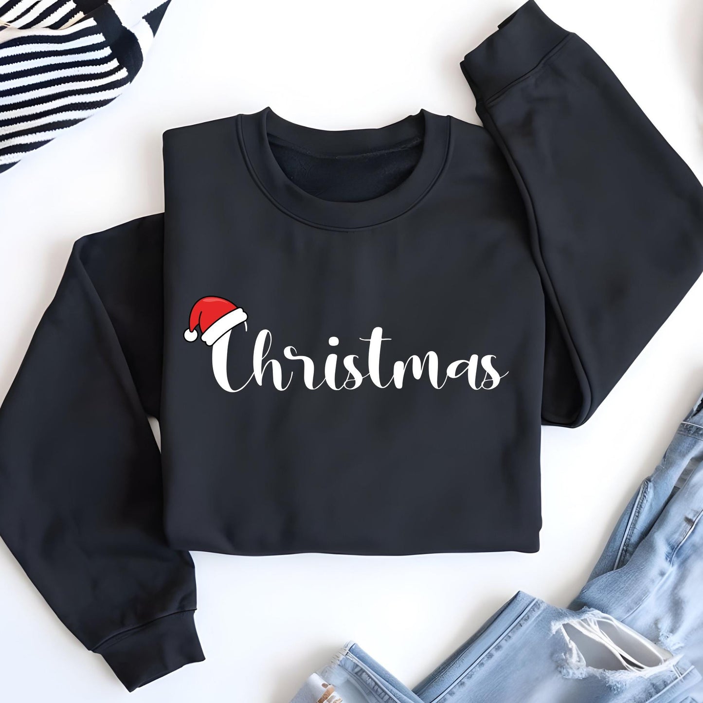Merry Christmas Matching Sweatshirt For Couples, Funny Xmas Hoodie