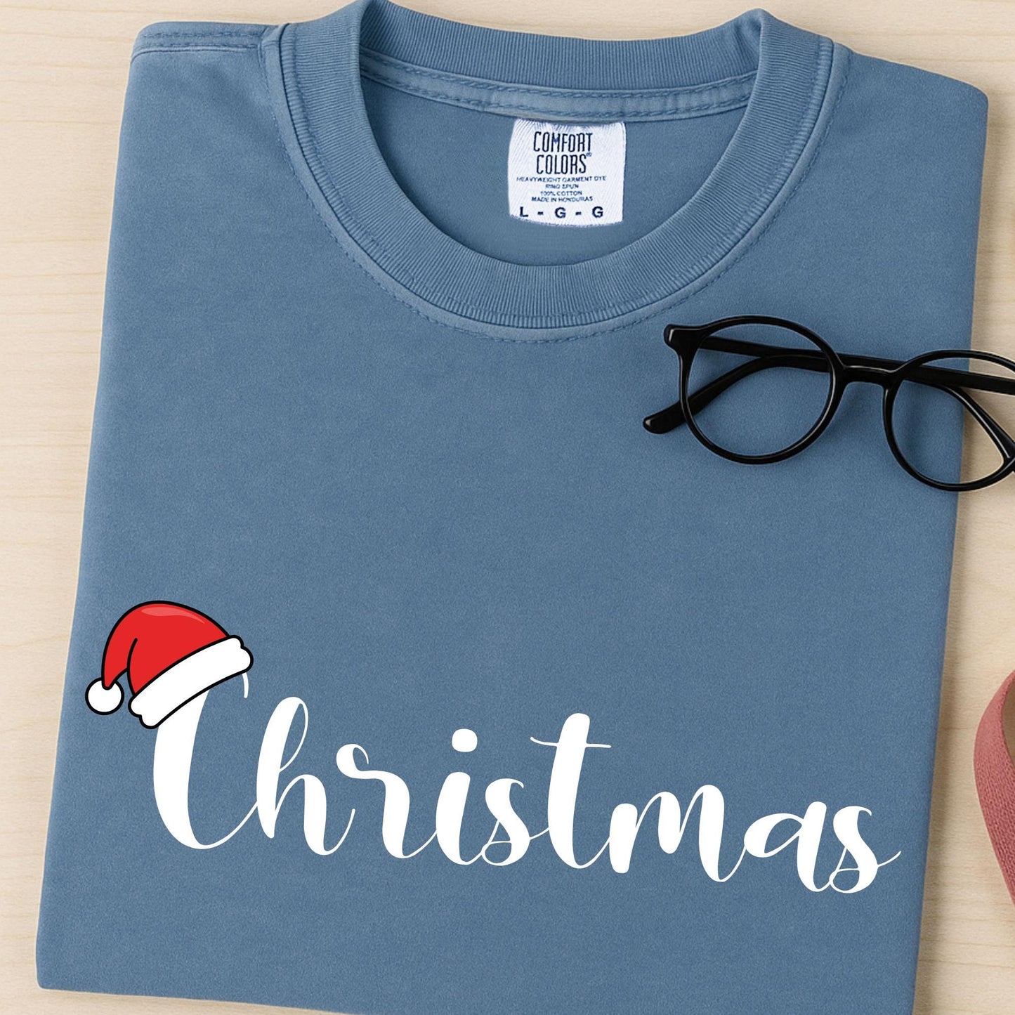 Comfort Colors® Merry Christmas Shirt: Gift For Couples Xmas Matching Tee