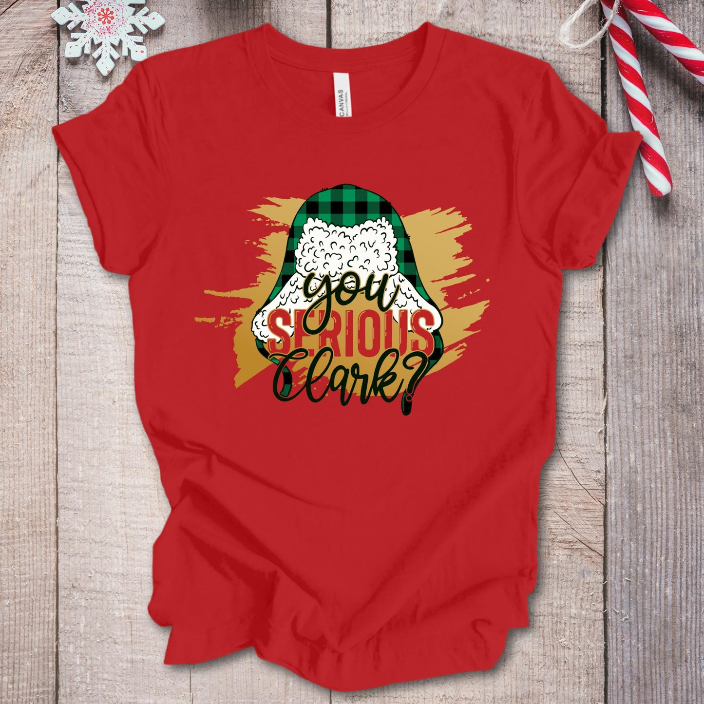 You Serious Clark Shirt, Christmas Family Tee, Vintage Movie Outfit