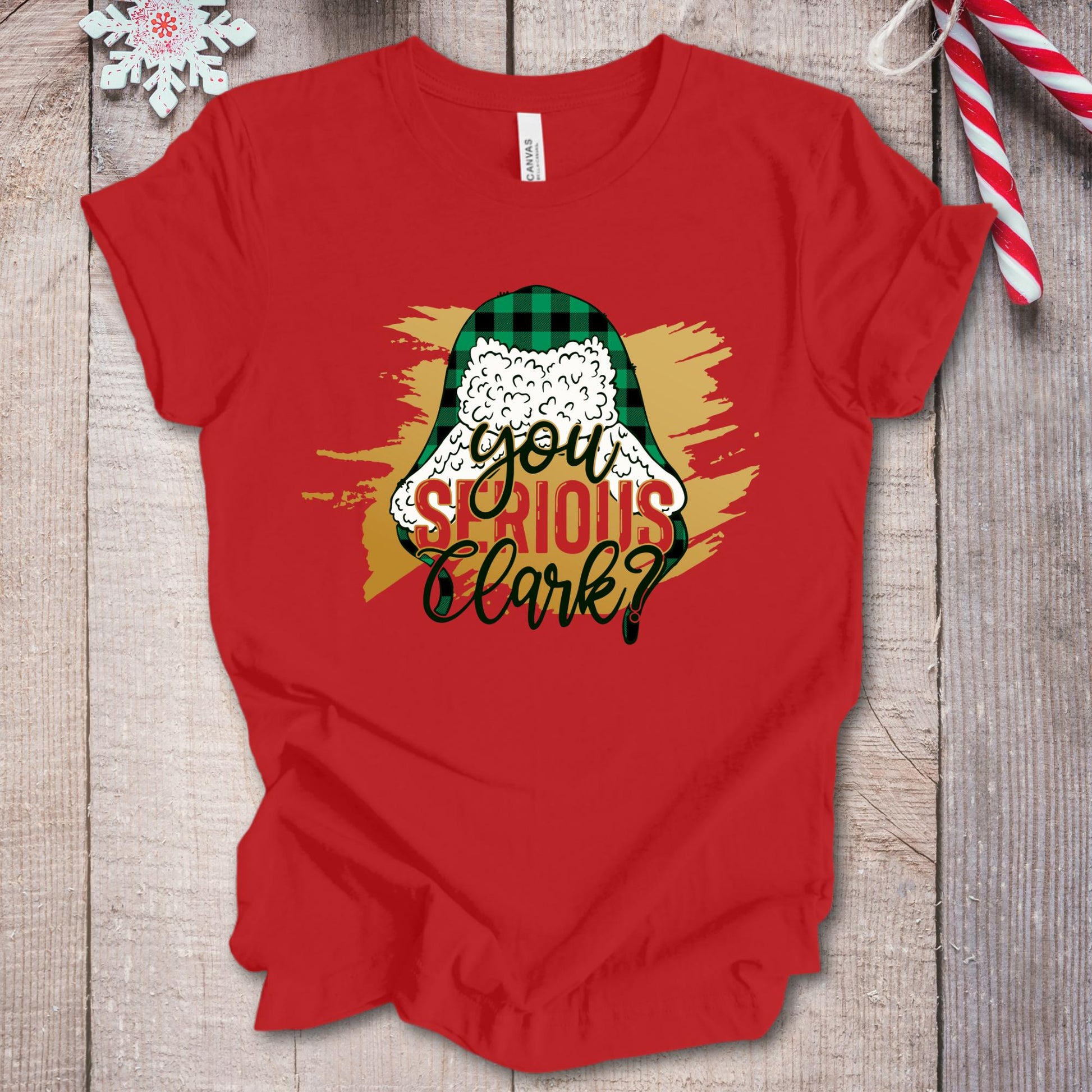 You Serious Clark Shirt, Christmas Family Tee, Vintage Movie Outfit