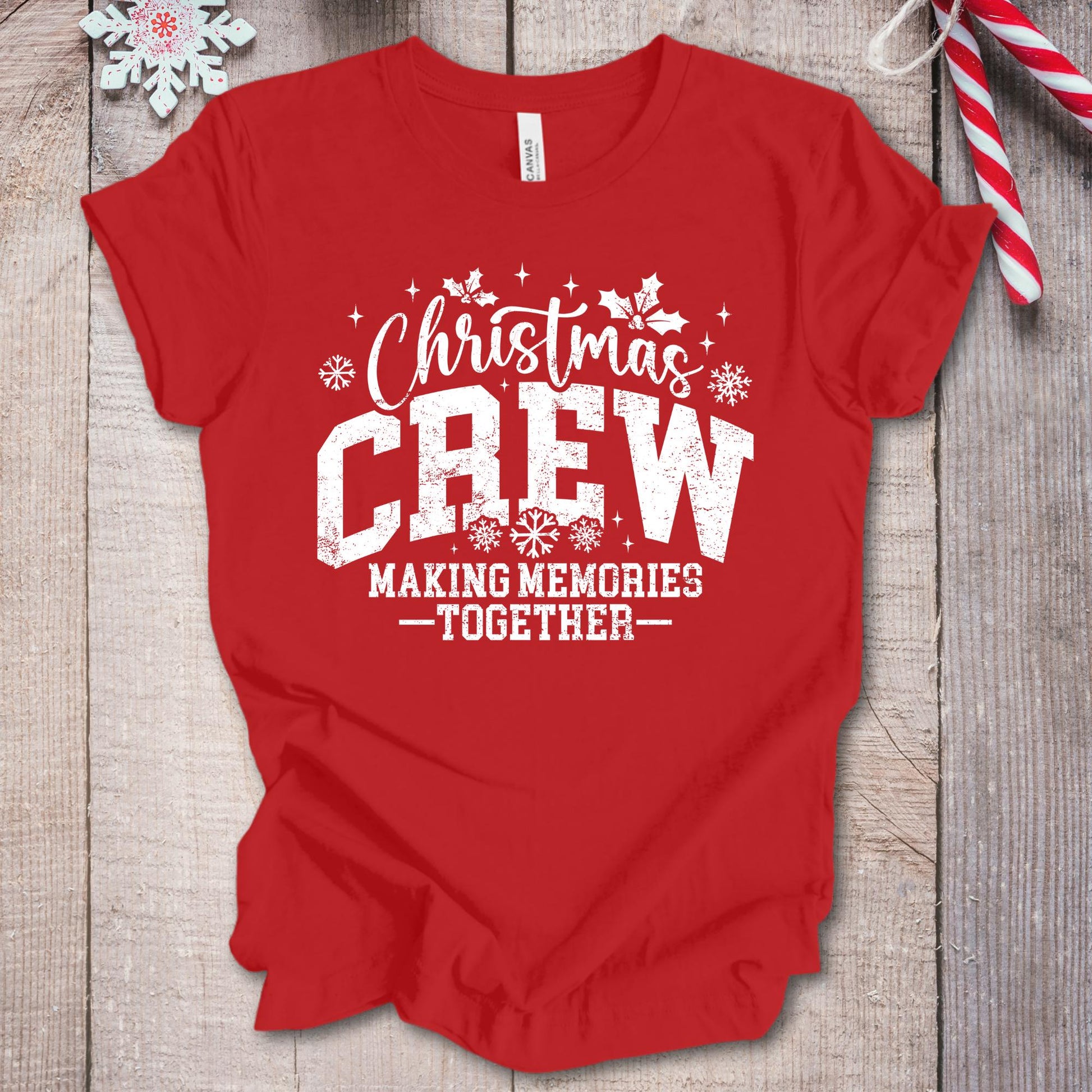 Christmas Crew Shirt, Family Matching Tee, Making Memories Together Outfit